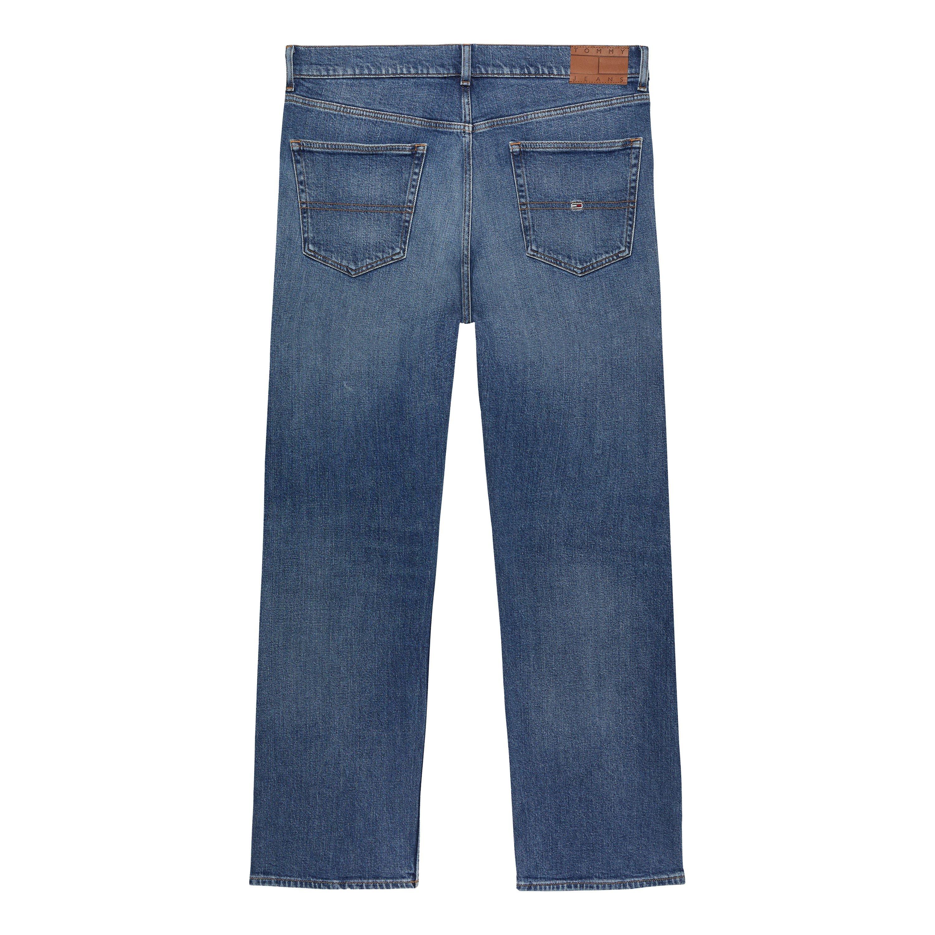 Denim Medium - Tommy Jeans - Men's Otis Wide Leg Jeans - 6