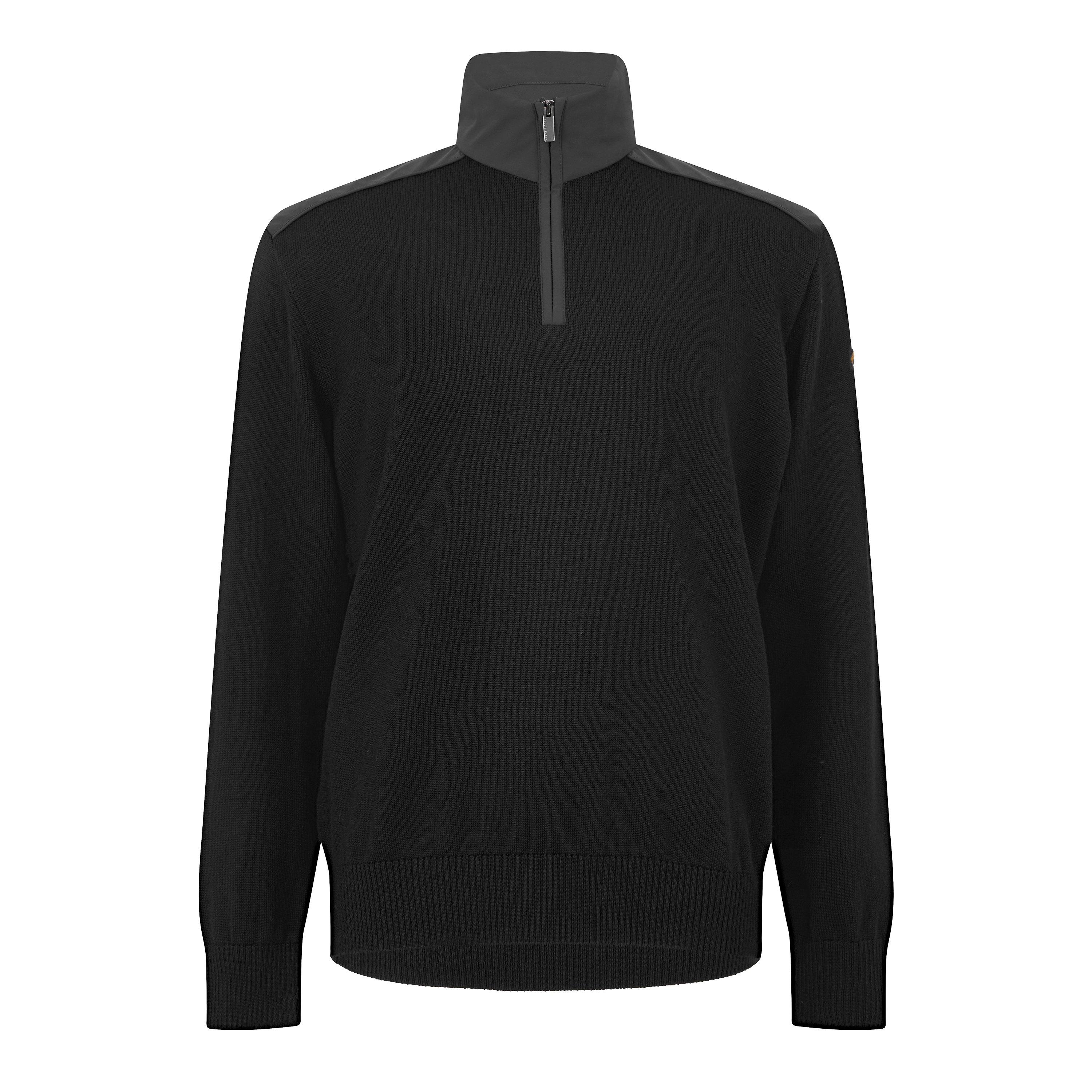 Paul And Shark P+S Wool Knt Half Zp Sn64