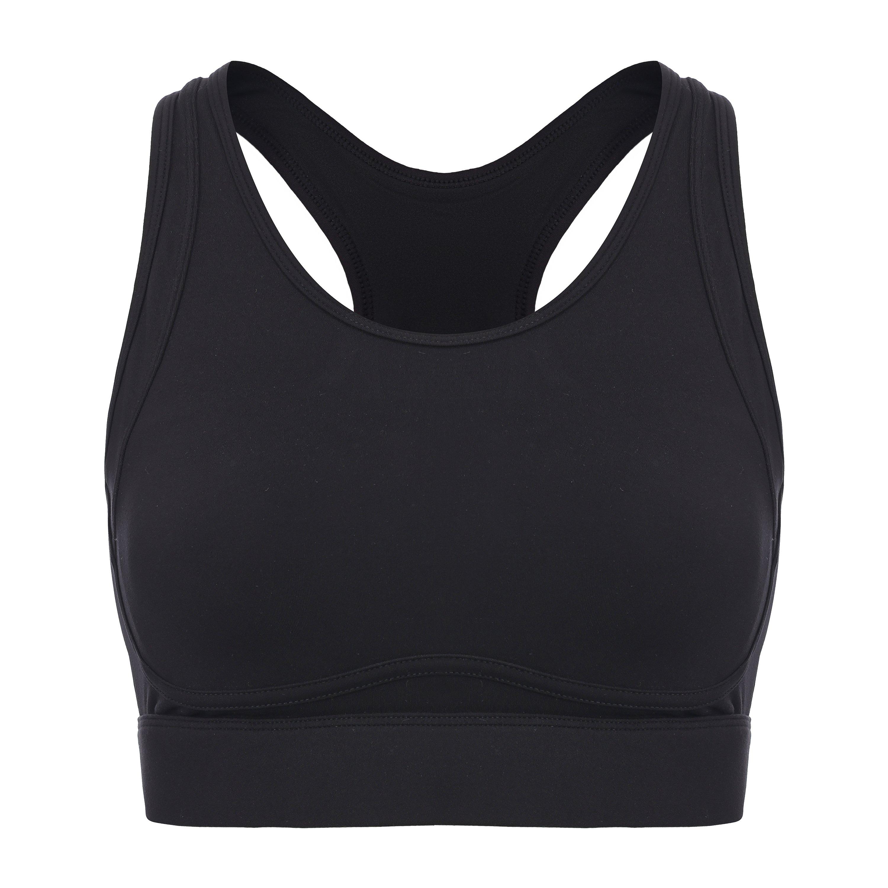 Black - LA Gear - LA Gear Secure Fit Sports Bra Womens - 1