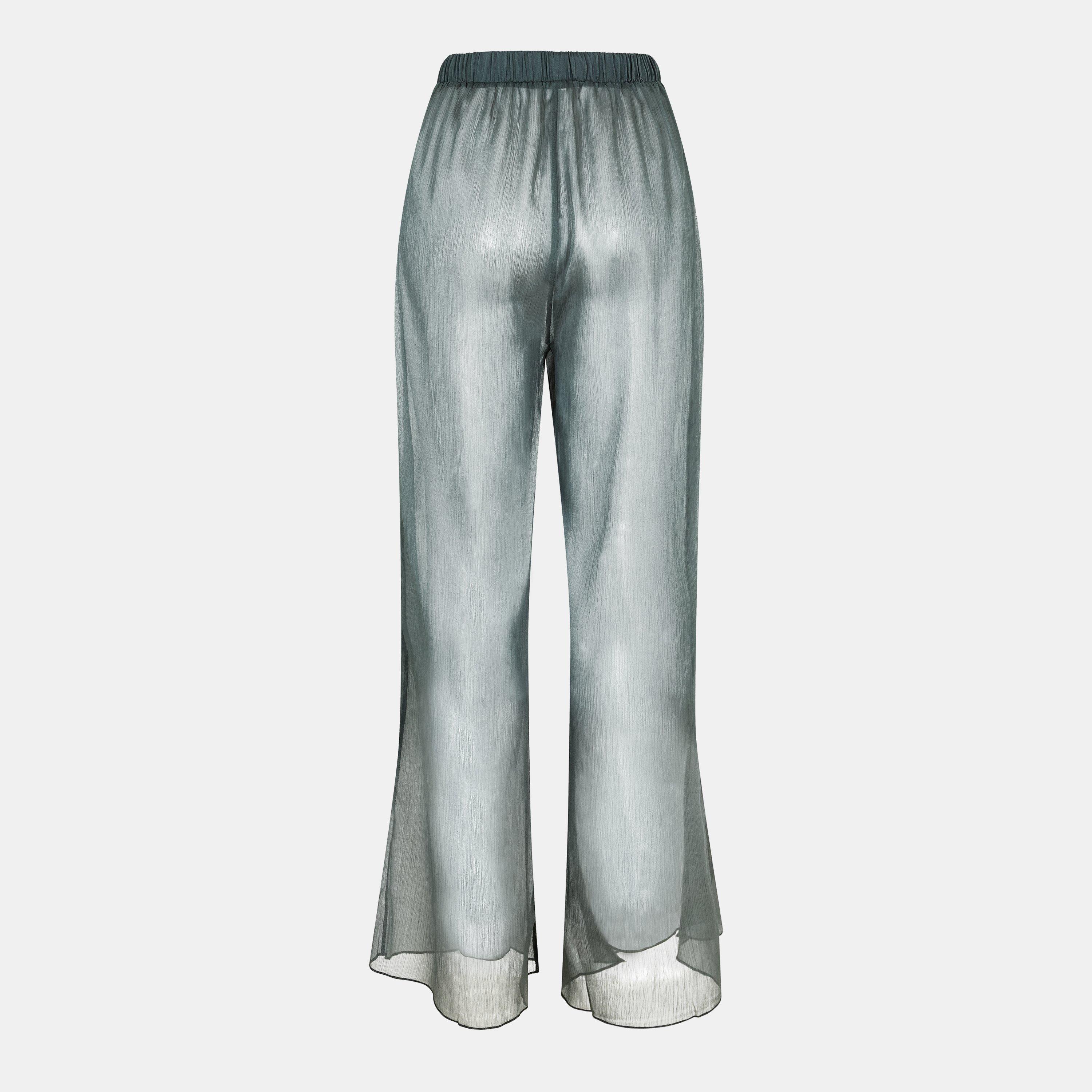 Khaki - Jack Wills - Chiffon Beach Trouser - 2