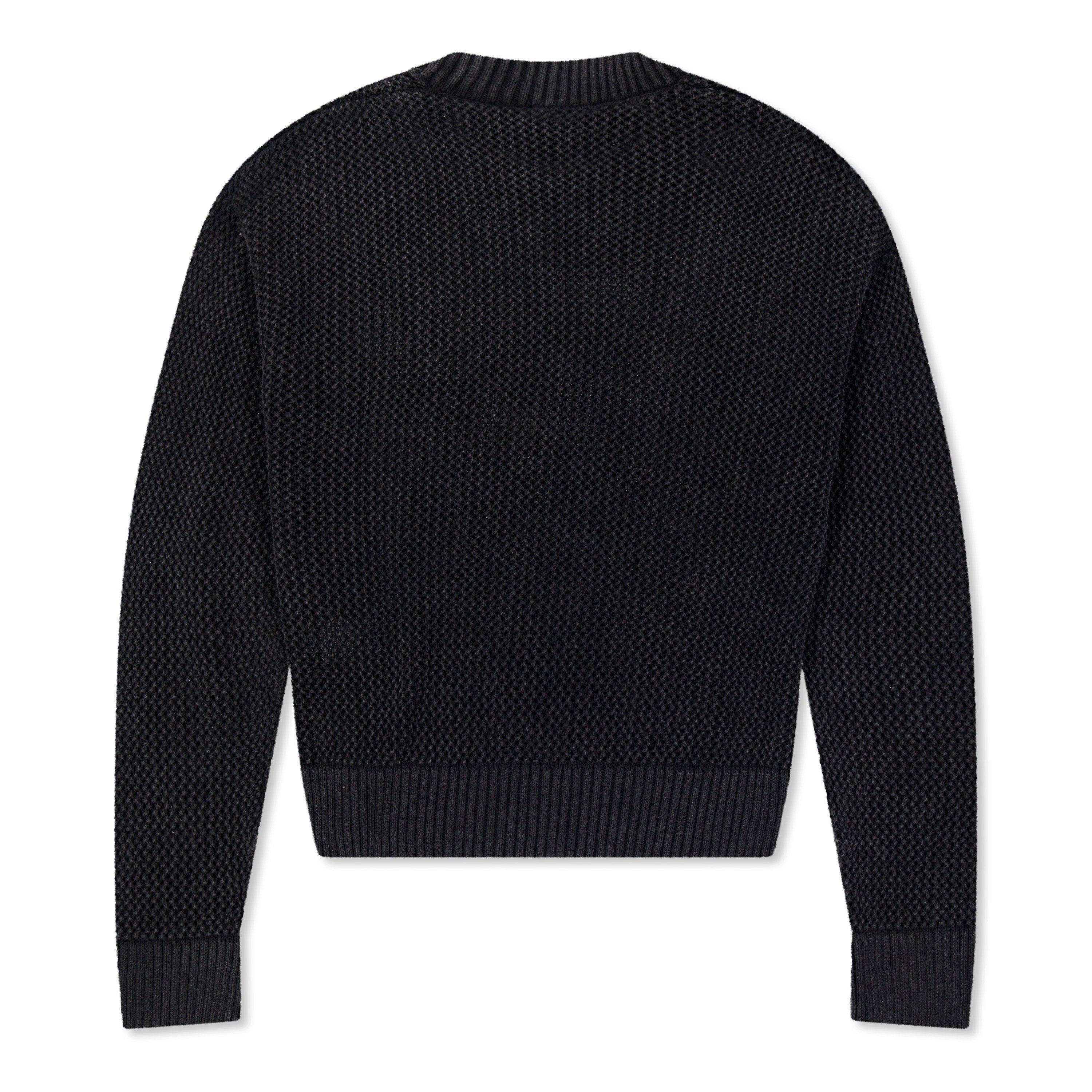 Jet Black - Represent - Men's Open Gauge Knit Jumper - 6