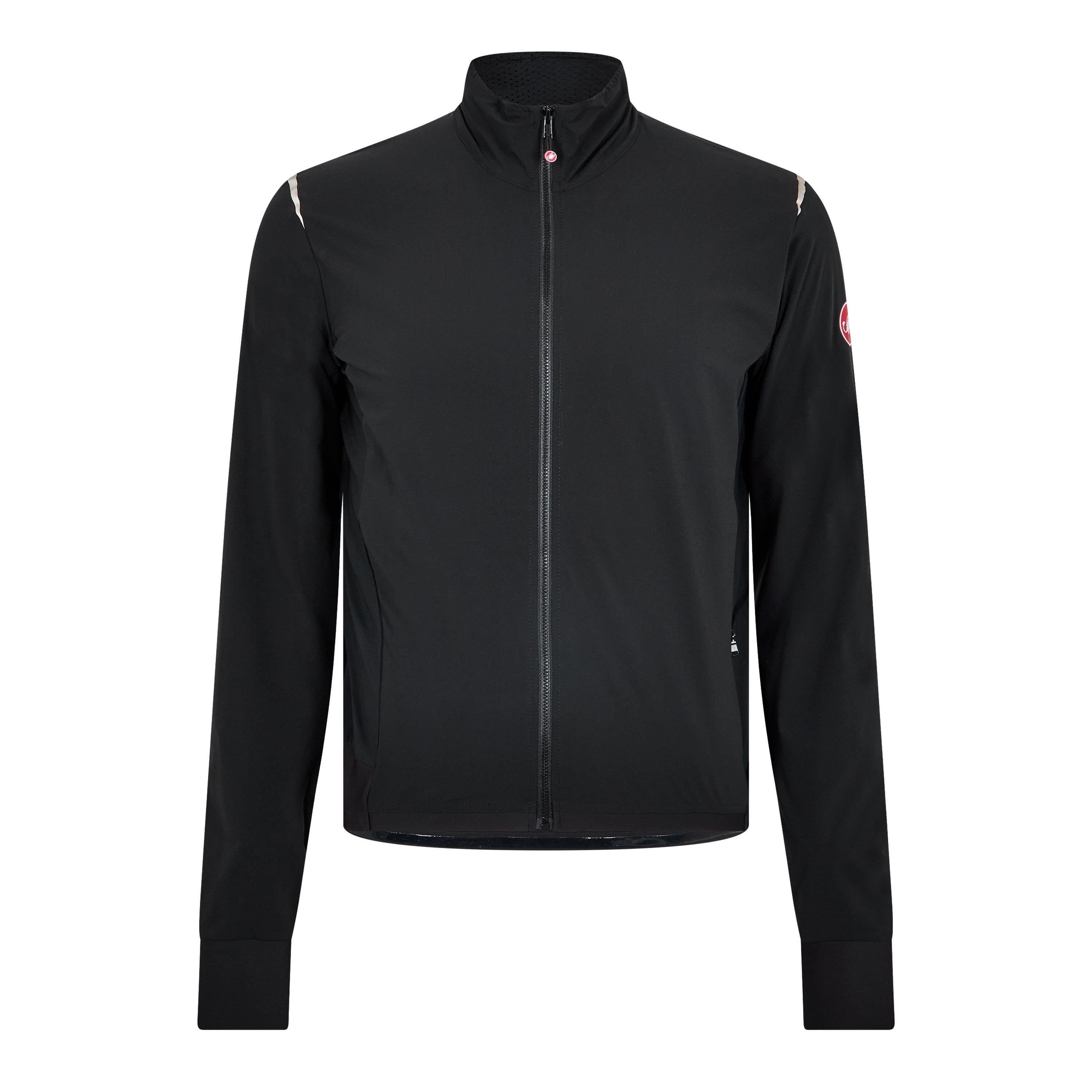 Light Black - Castelli - Men's Alpha Flight Windproof Performance Cycling Jacket - 1