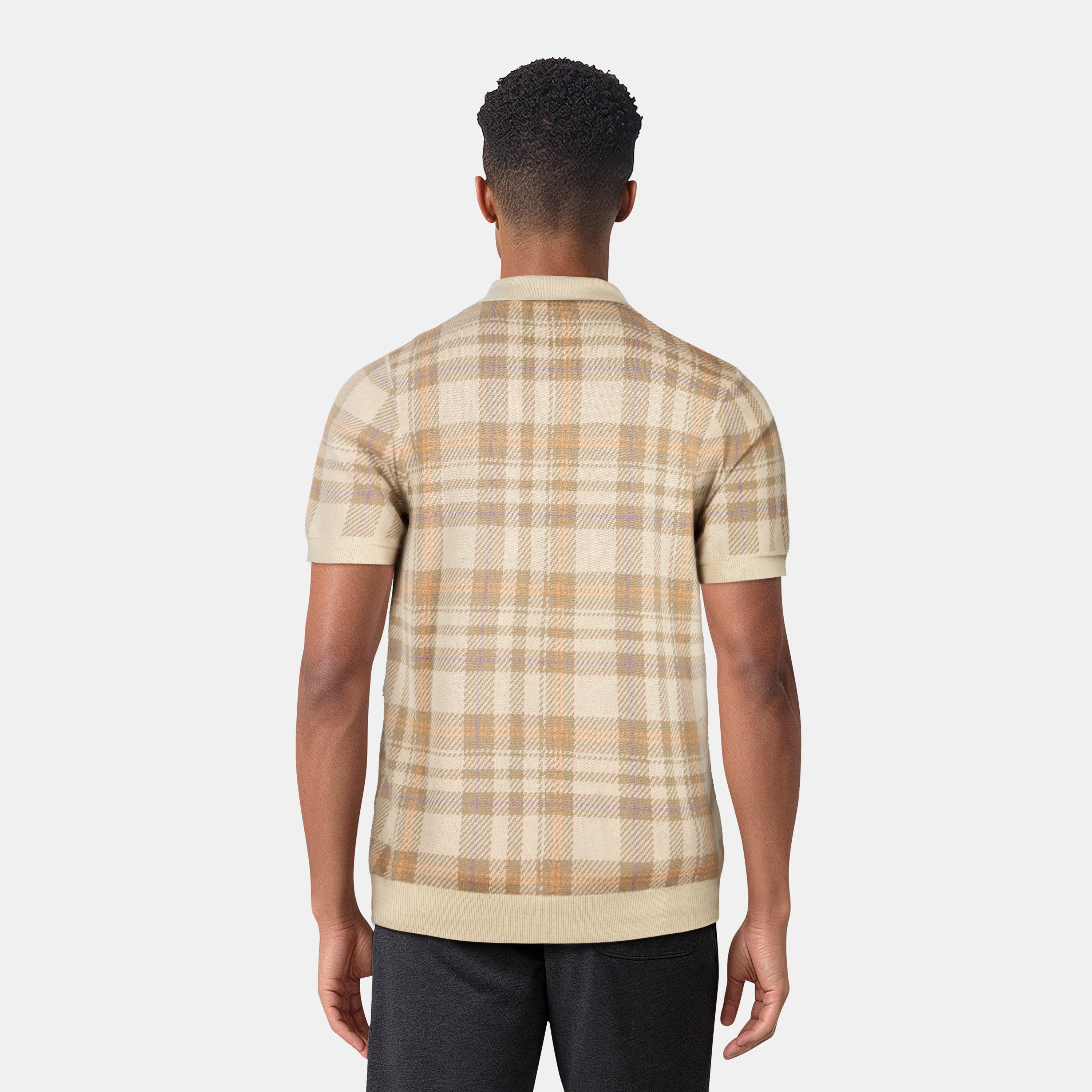 Luna X588 - Lyle and Scott - Men's Tartan Knitted Top - 3