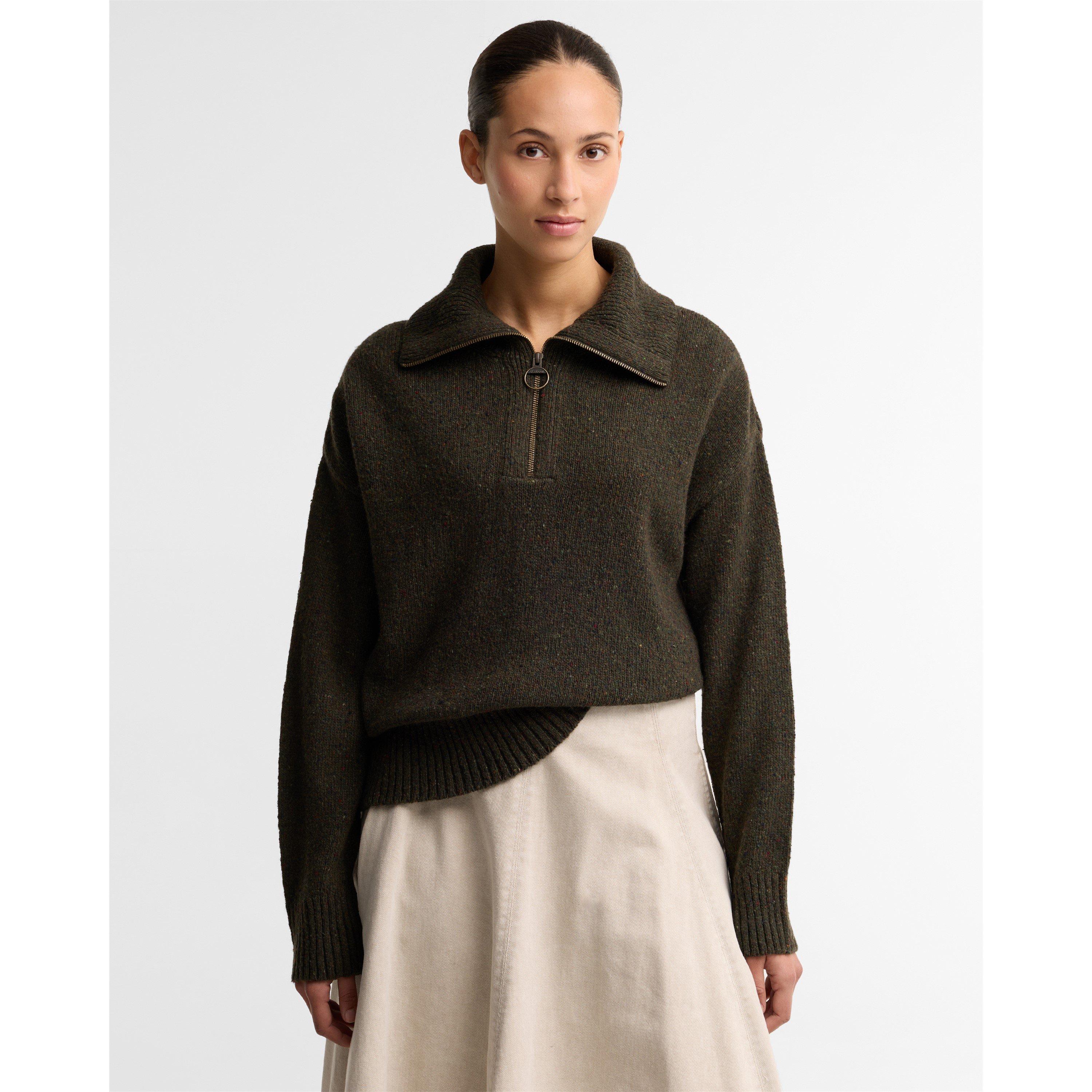 Olive - Barbour - B.Li Lavensdale Half Ld64 - 2