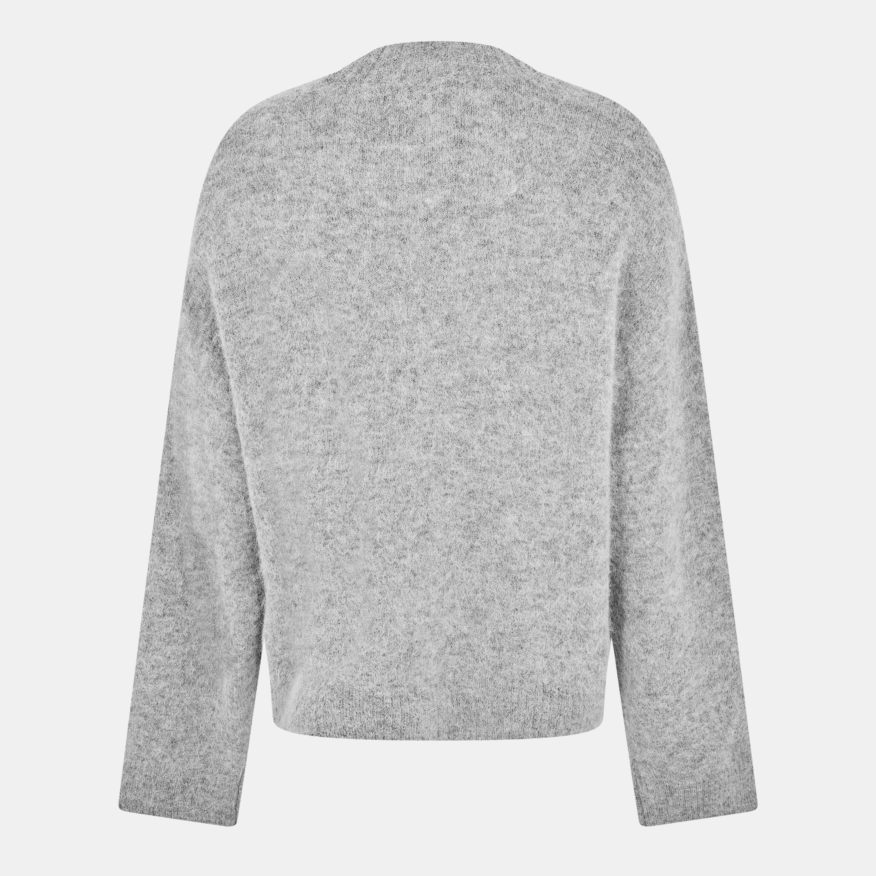 Grey - Represent - Men's Rep R Knitted Crew Neck Jumper - 2