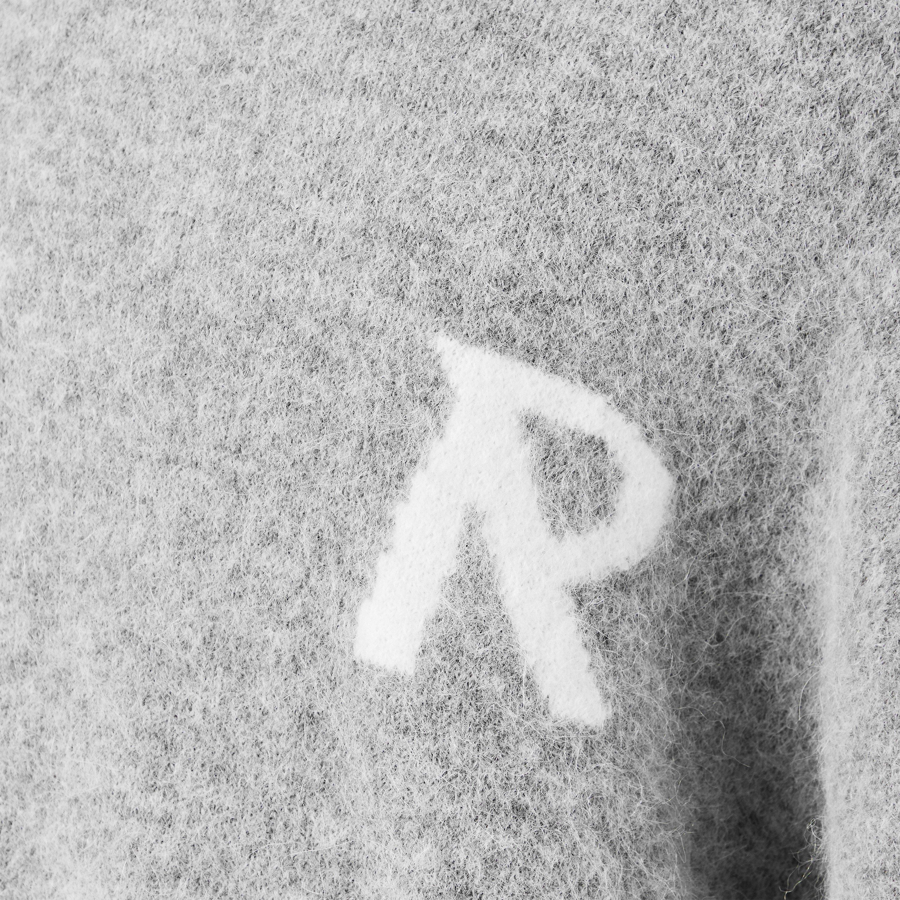 Grey - Represent - Men's Rep R Knitted Crew Neck Jumper - 5