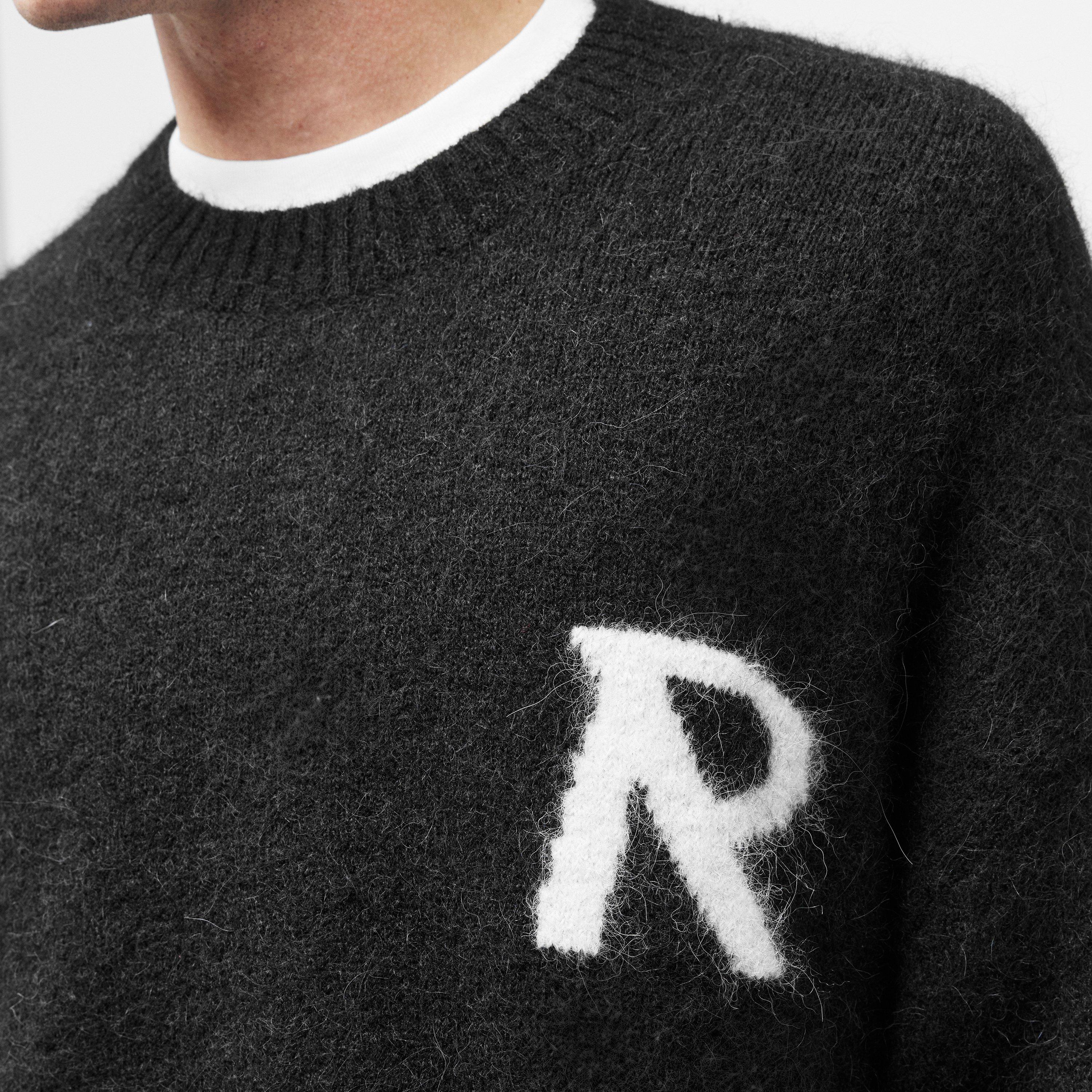 Jet Black - Represent - Rep R Knit Jumper Sn61 - 5