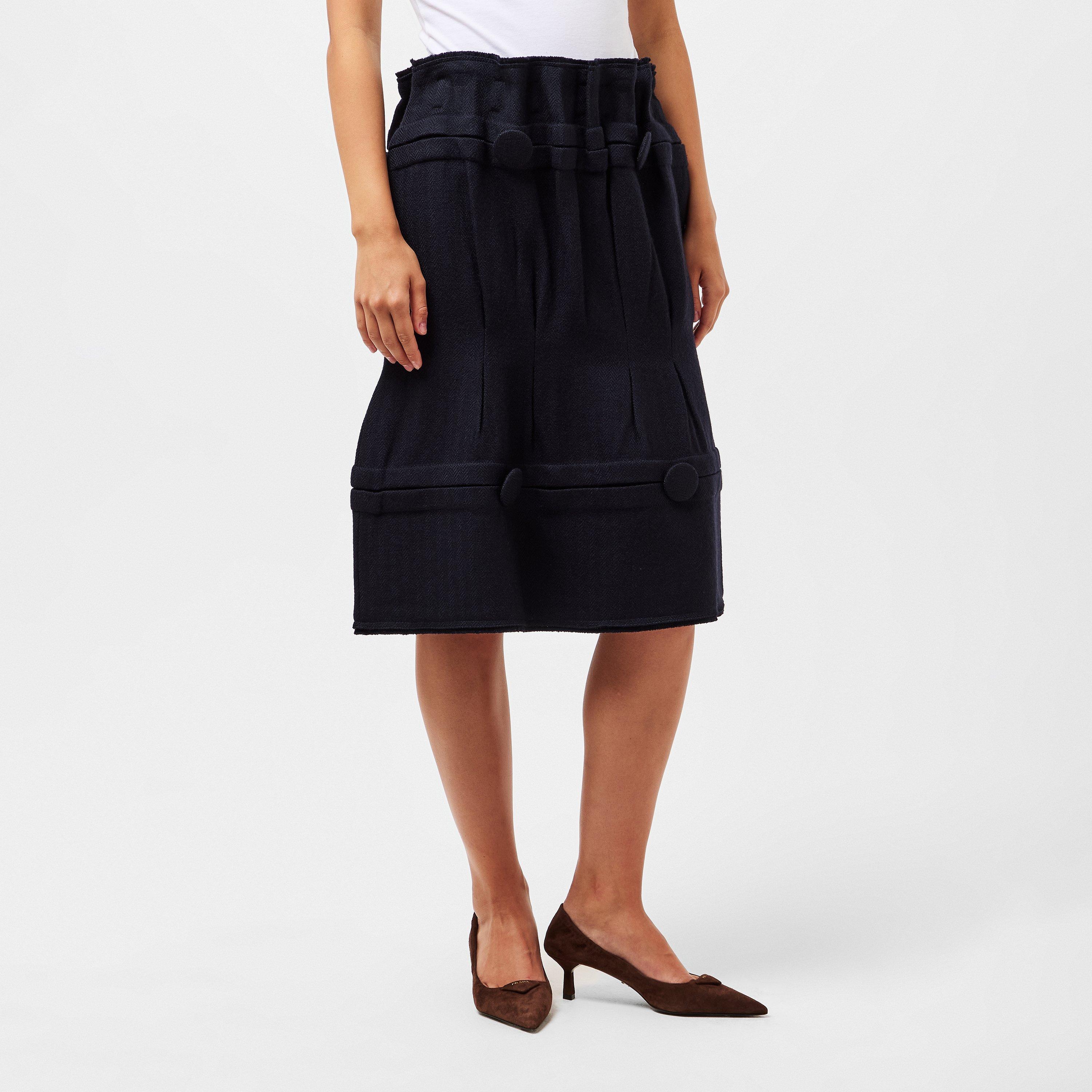Bleu - Prada - Women's Midi Skirts - 3