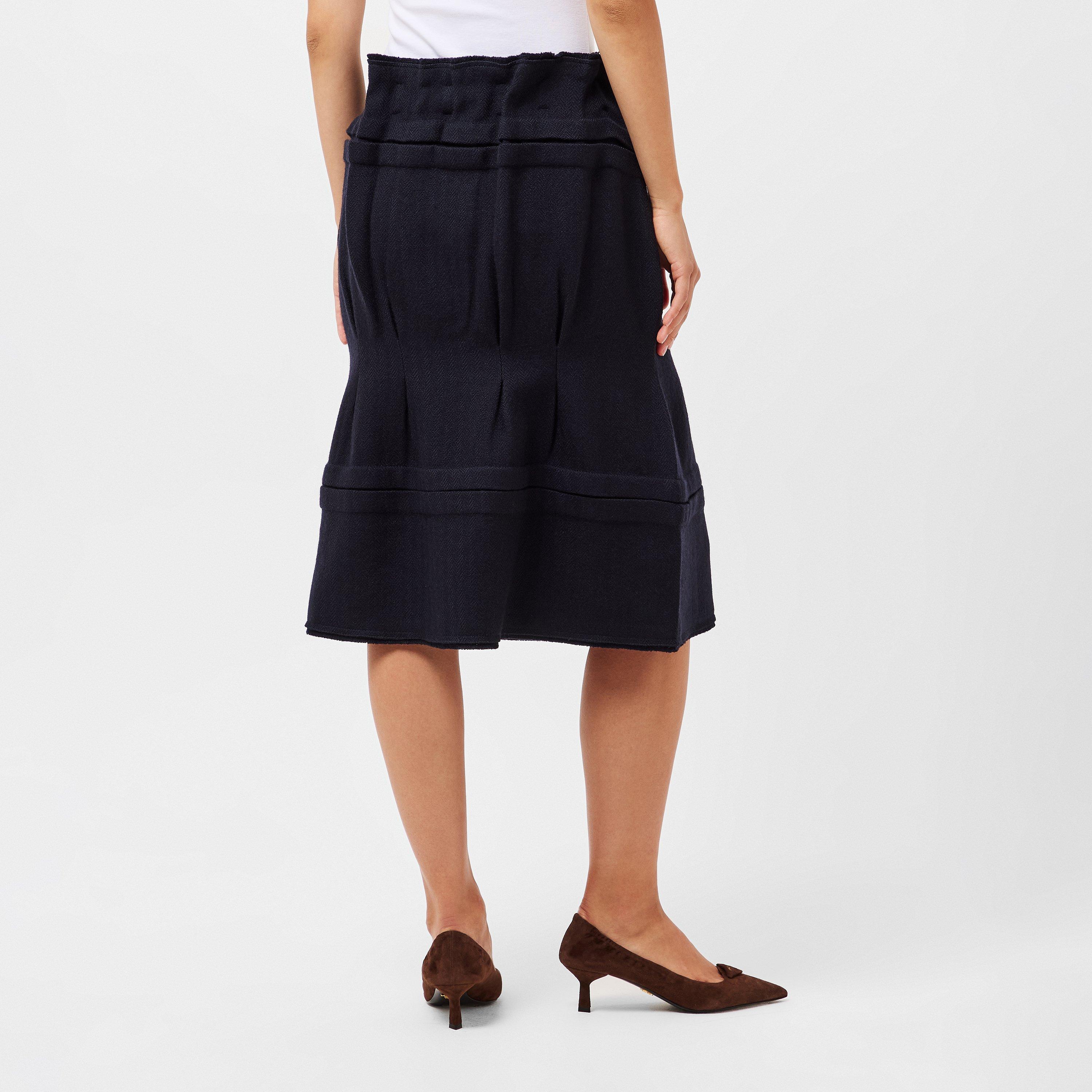 Bleu - Prada - Women's Midi Skirts - 4