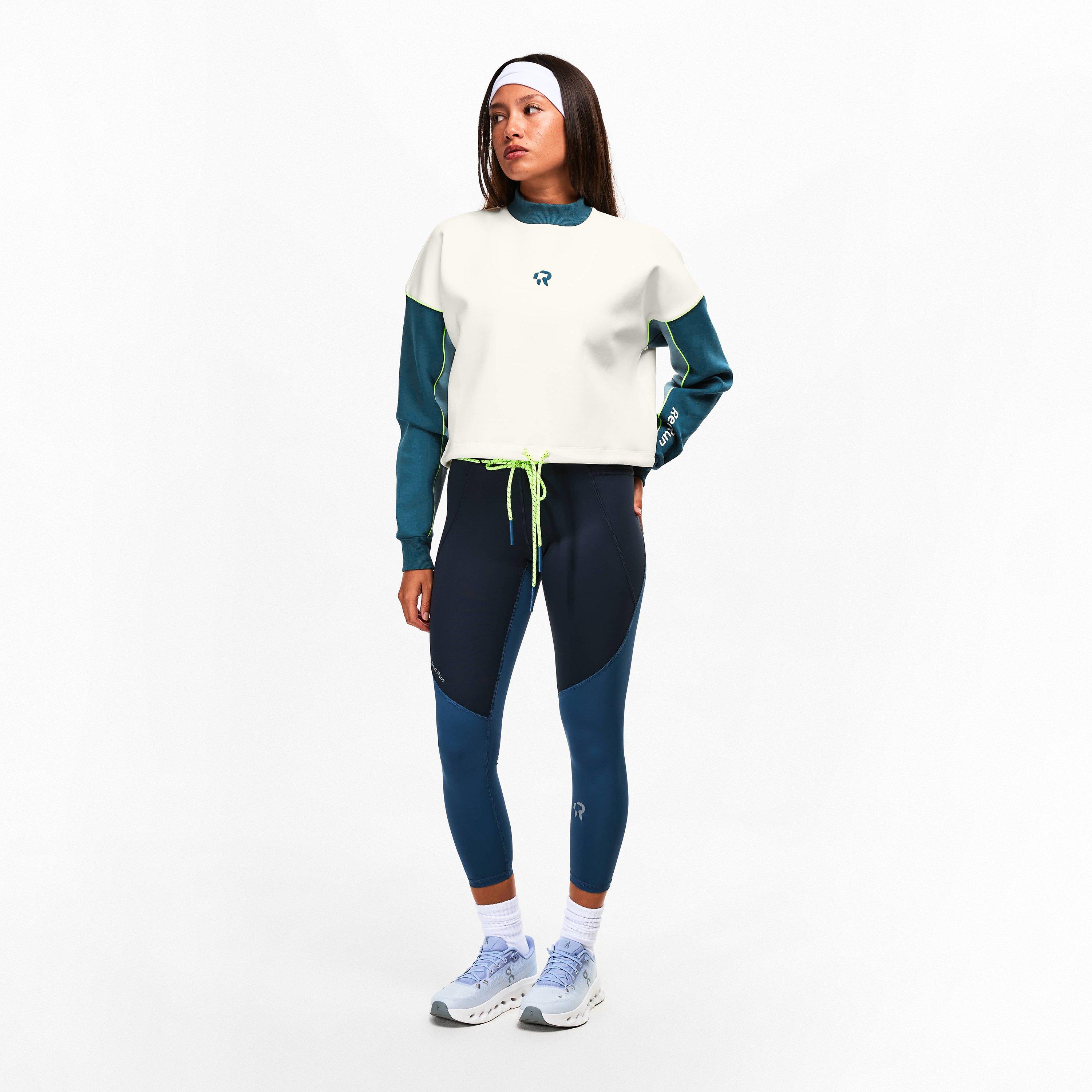 Charcoal - Red Run - Cropped Sweater - 6