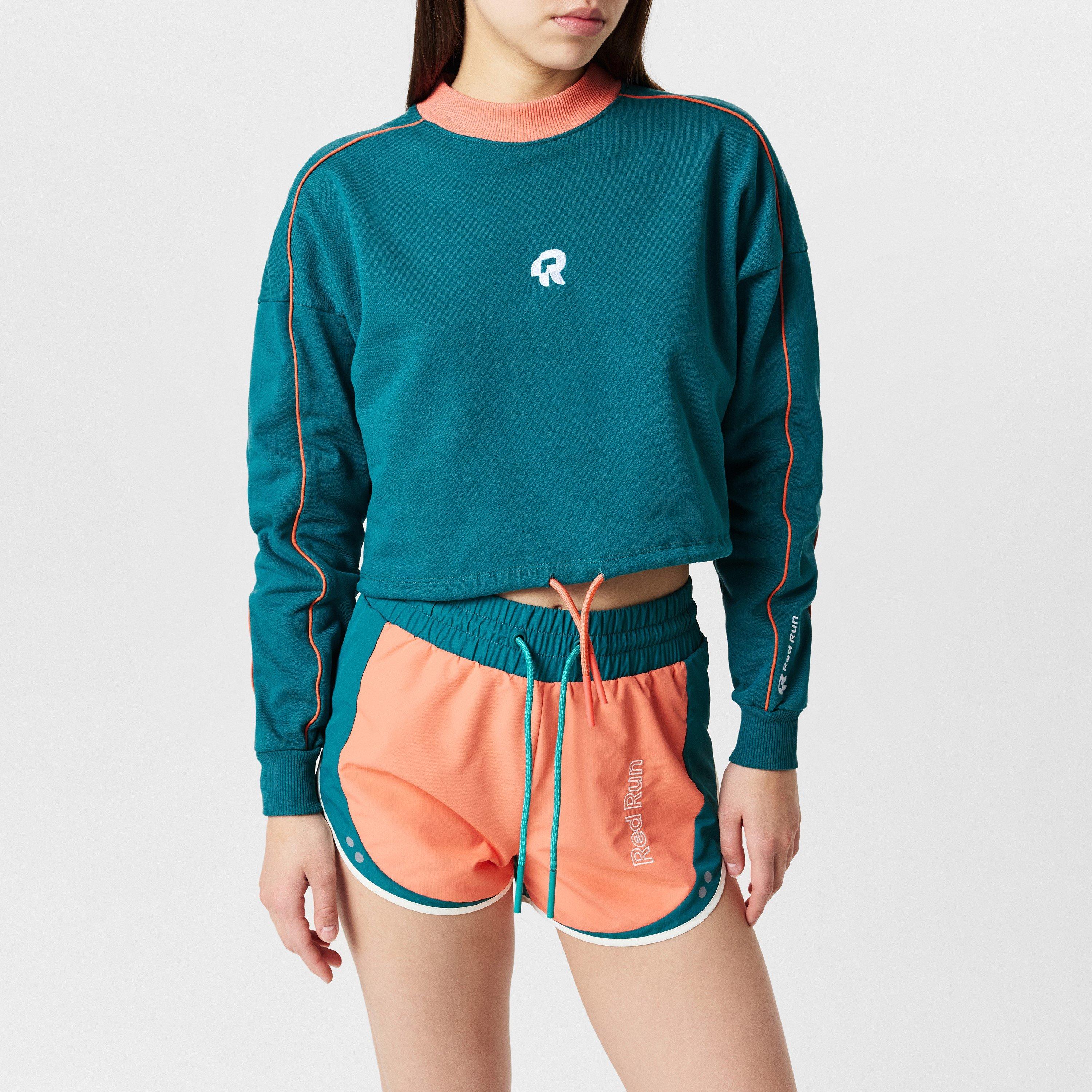 Earth Green - Red Run - Red Run Cropped Sweater - 3