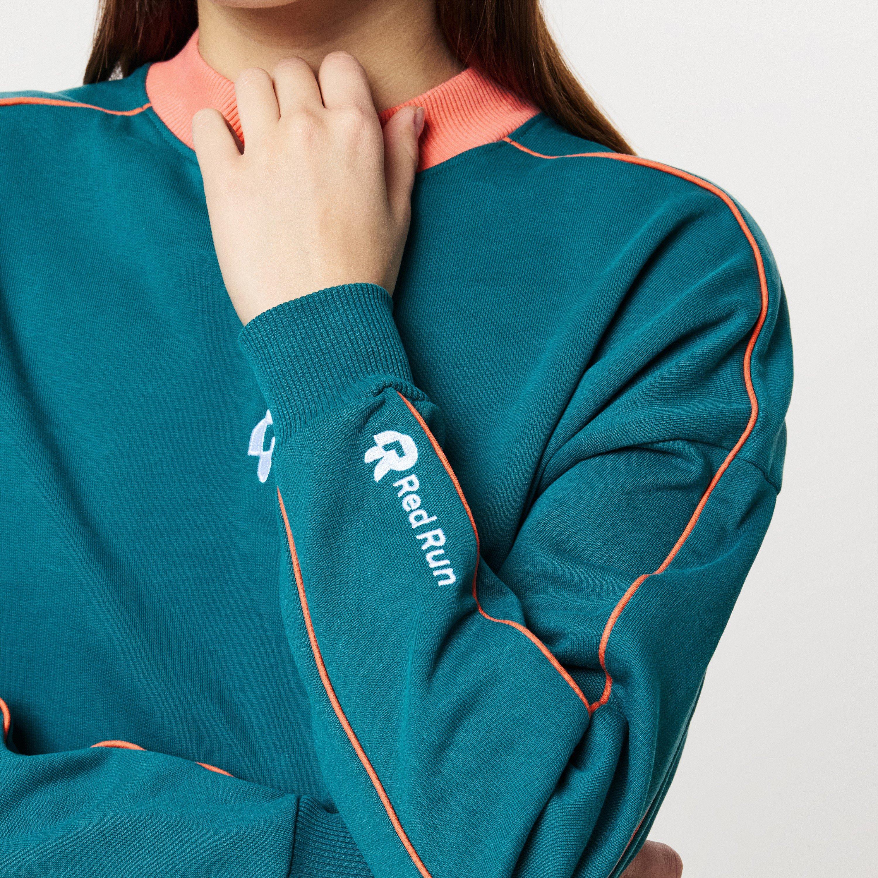 Earth Green - Red Run - Red Run Cropped Sweater - 5