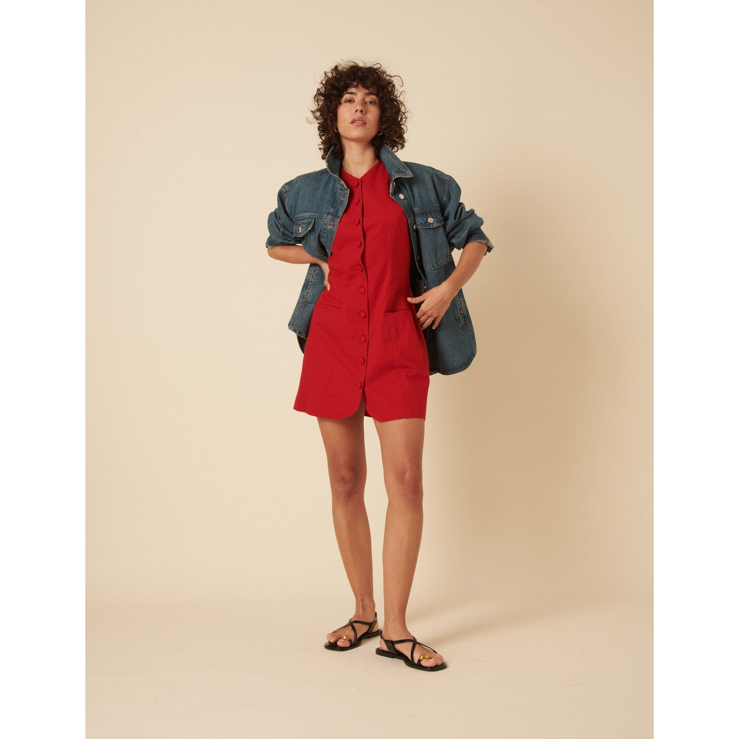 Red - Nobodys Child - Women's Yana A-Line Dress - 2