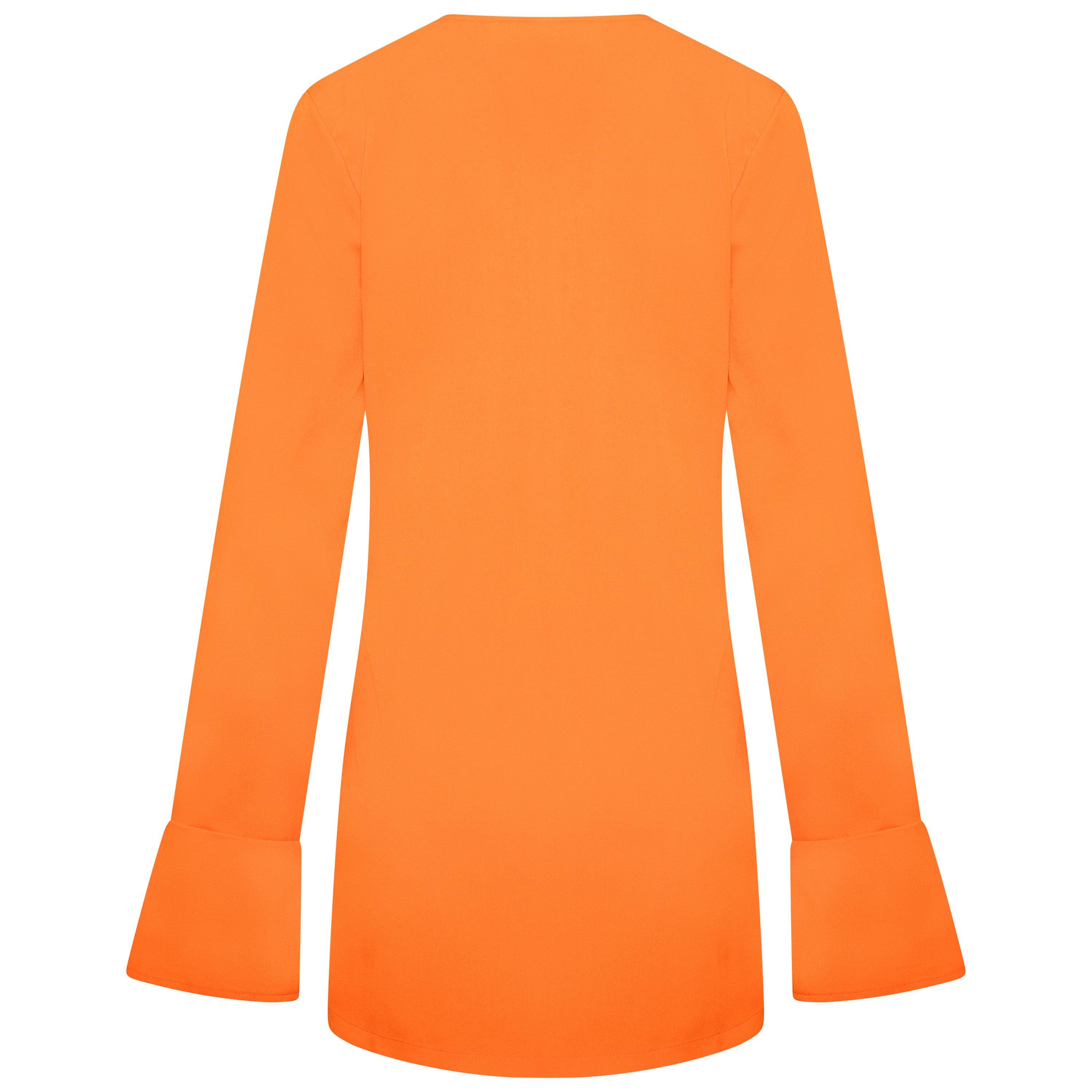Orange - Honeyz - Blazer Dress - 2