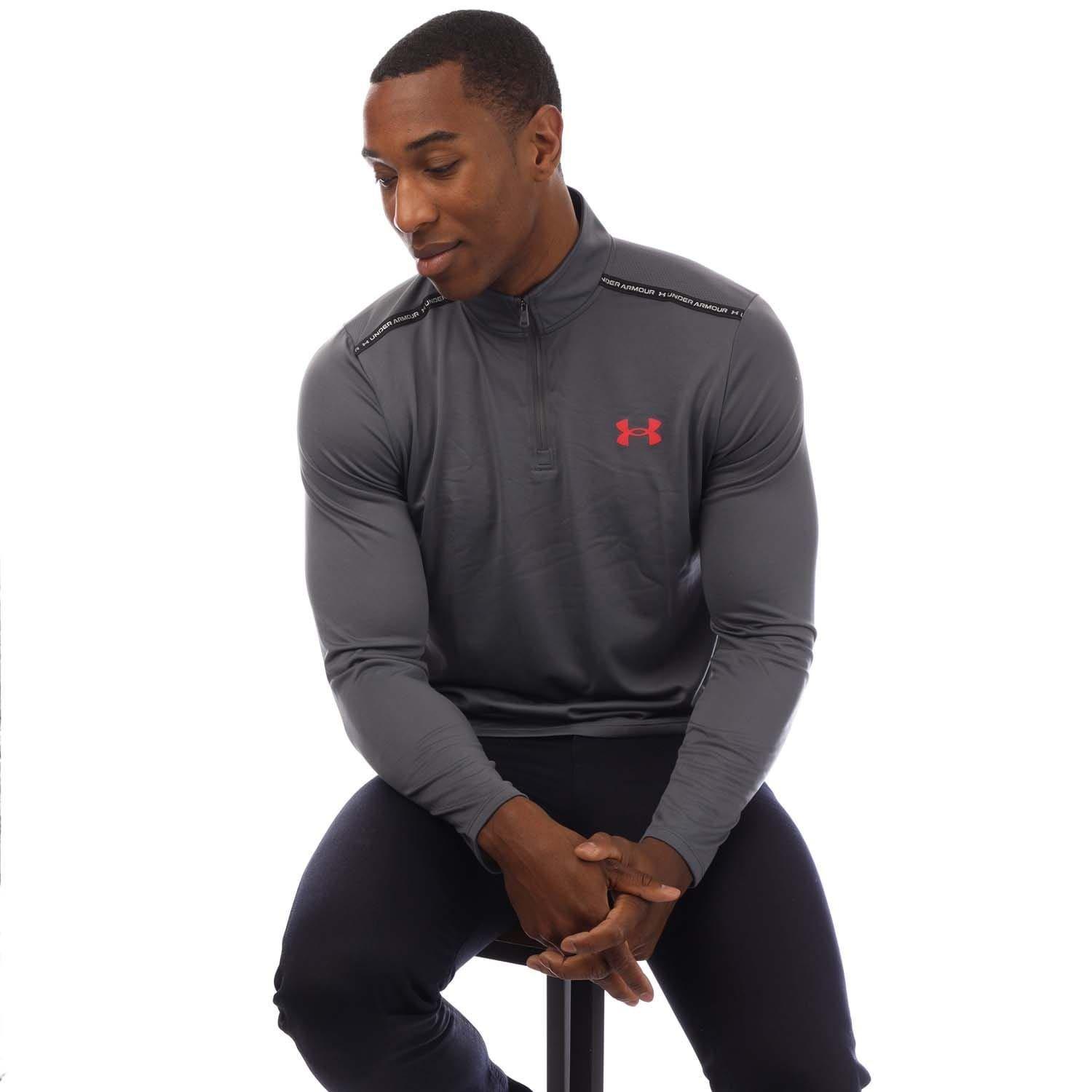Grau - Under Armour - Men's Tech 1/4 Zip Fleece - 4