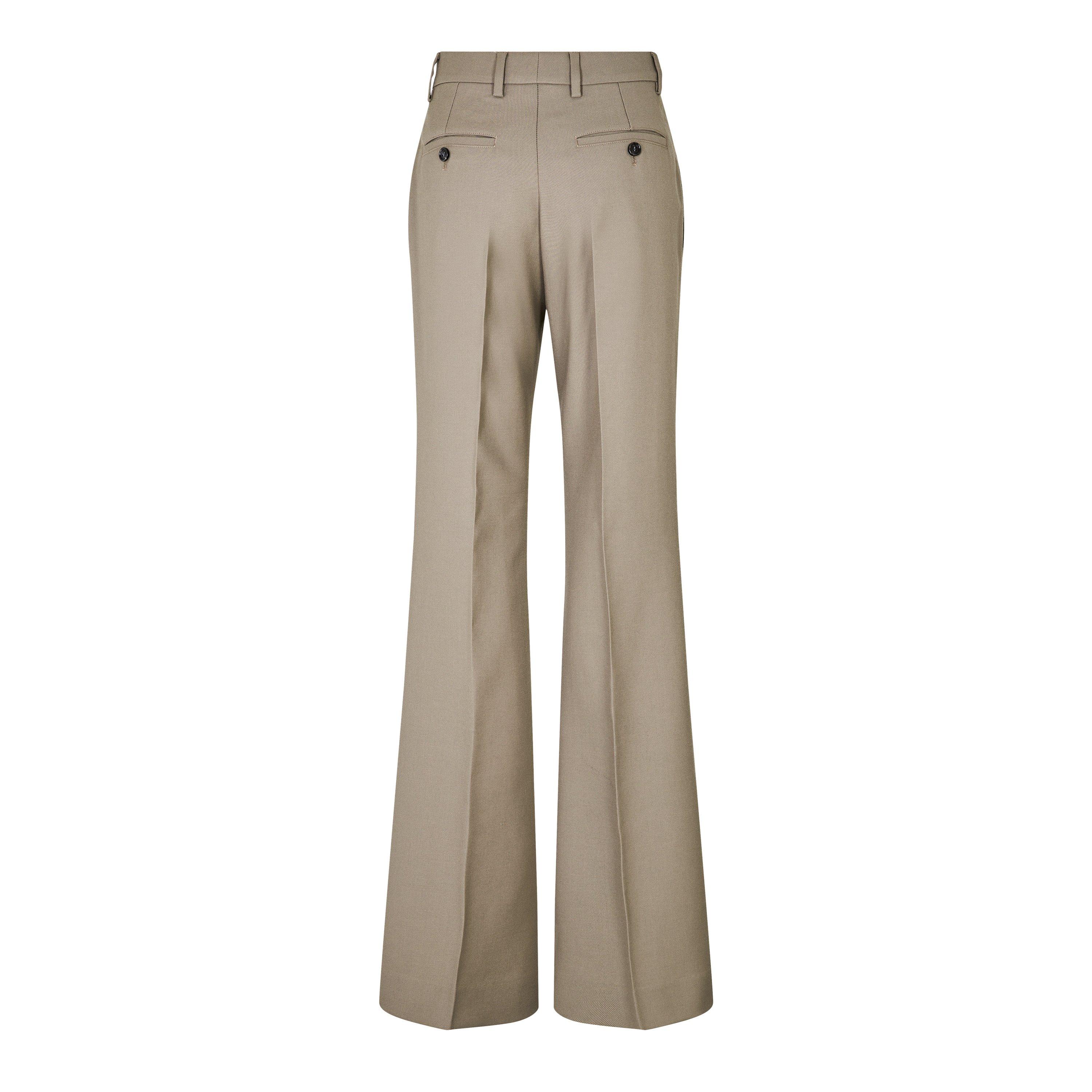 Taupe 281 - Ami Paris - High Waist Large Trousers - 7