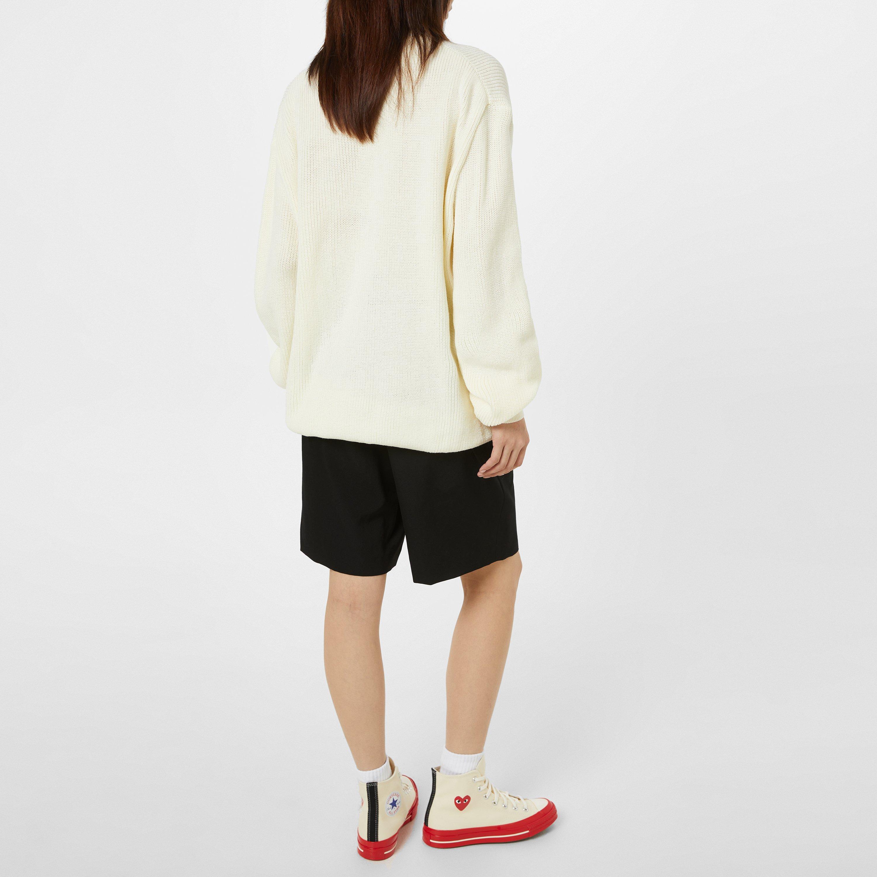 Off White - Comme des Garcons Girl - Embroidered Bow Sweatshirt - 3