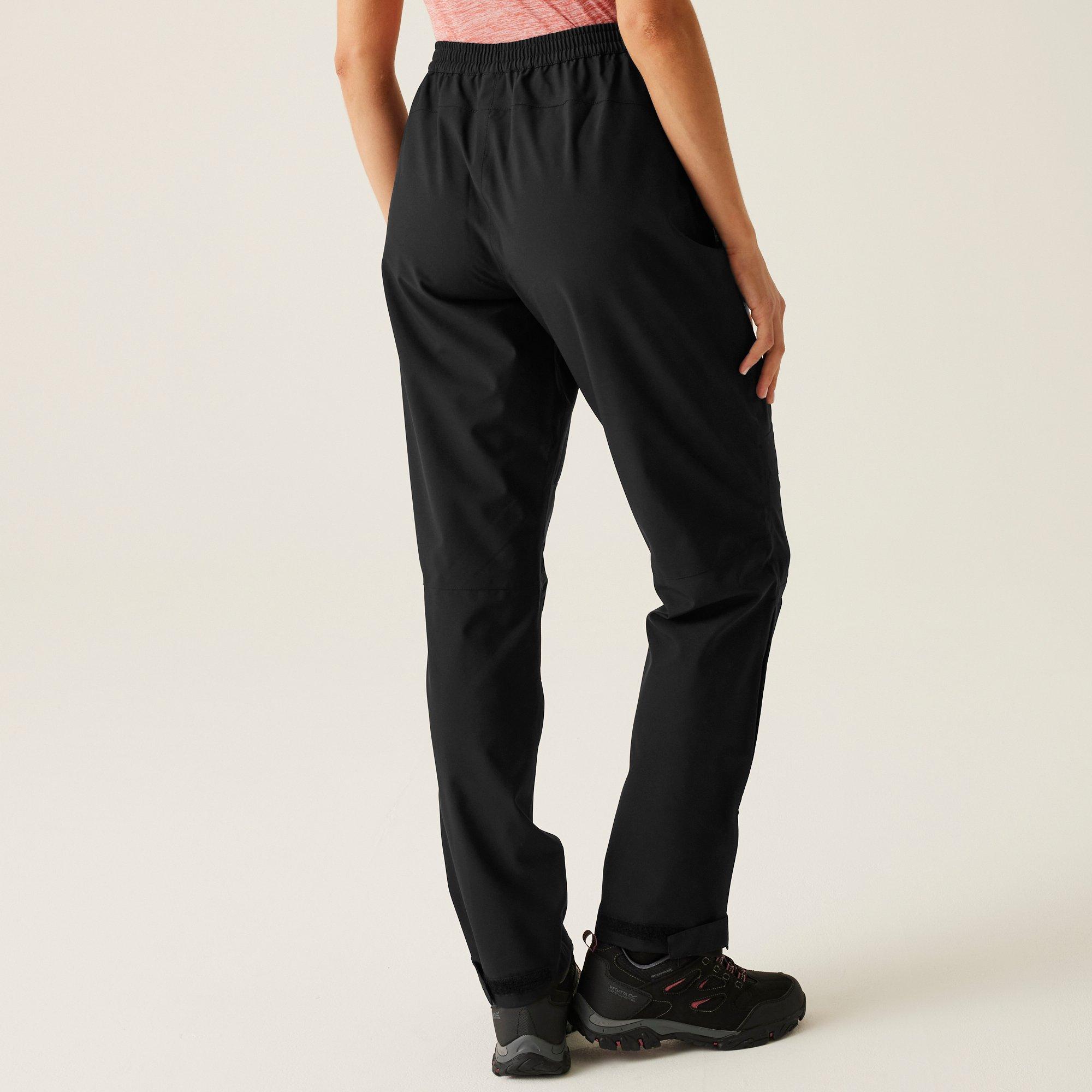 Black - Regatta - Women's Highton Stretch Overtrousers - 2