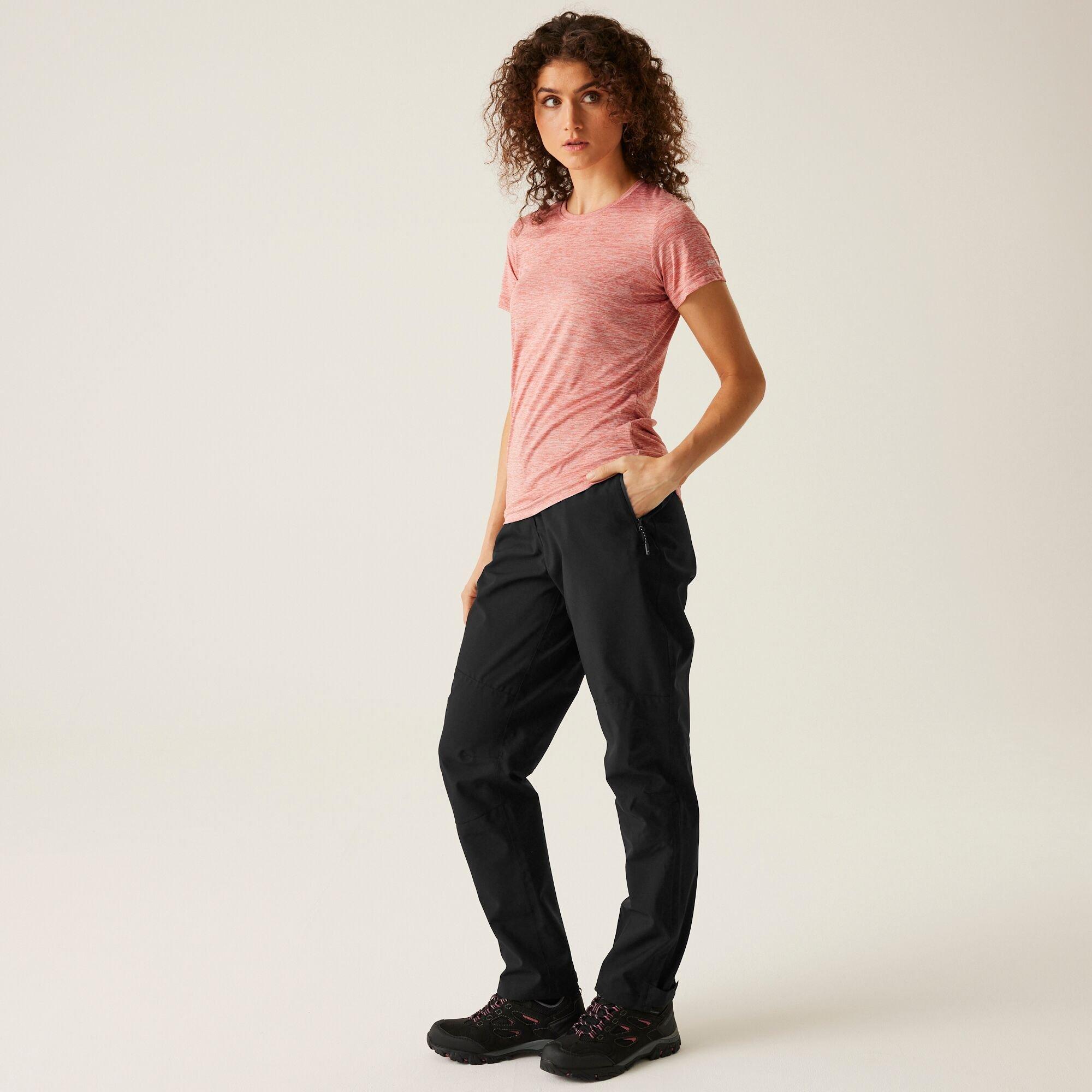 Black - Regatta - Women's Highton Stretch Overtrousers - 3