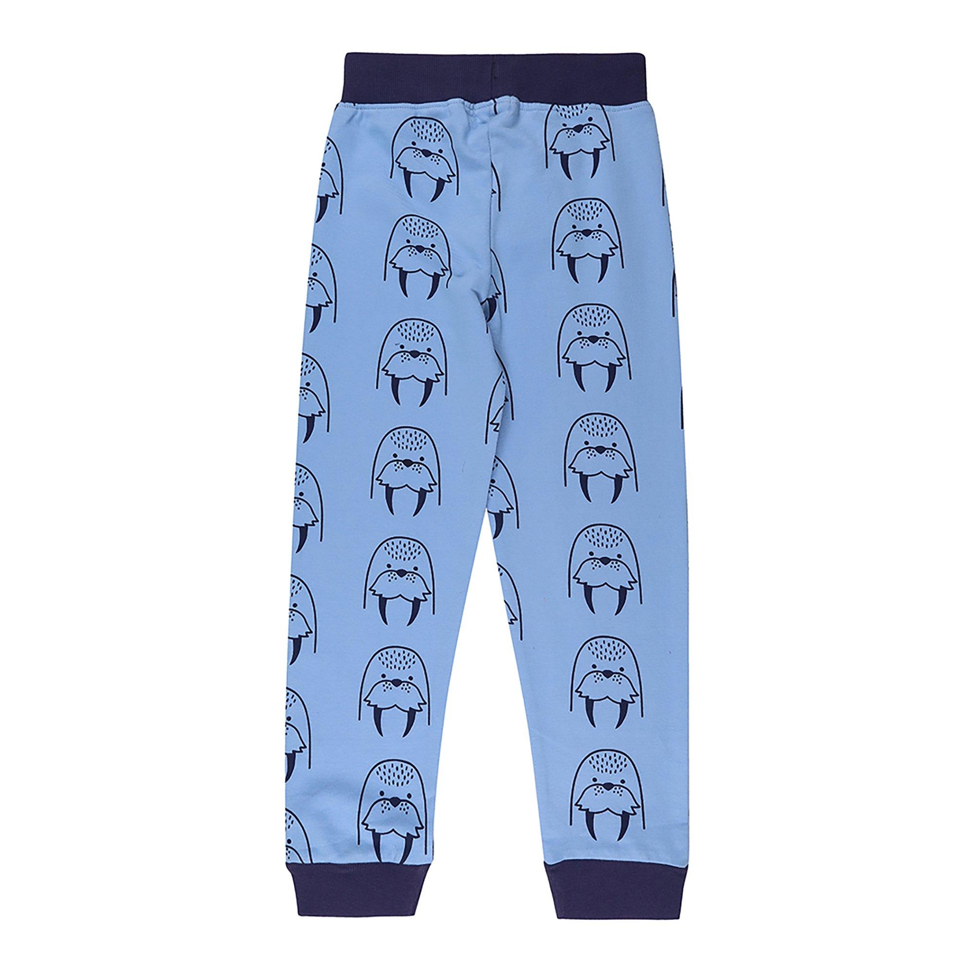 Blu - Lilly and Sid - Walrus Closed Hem Fleece Joggers - 2