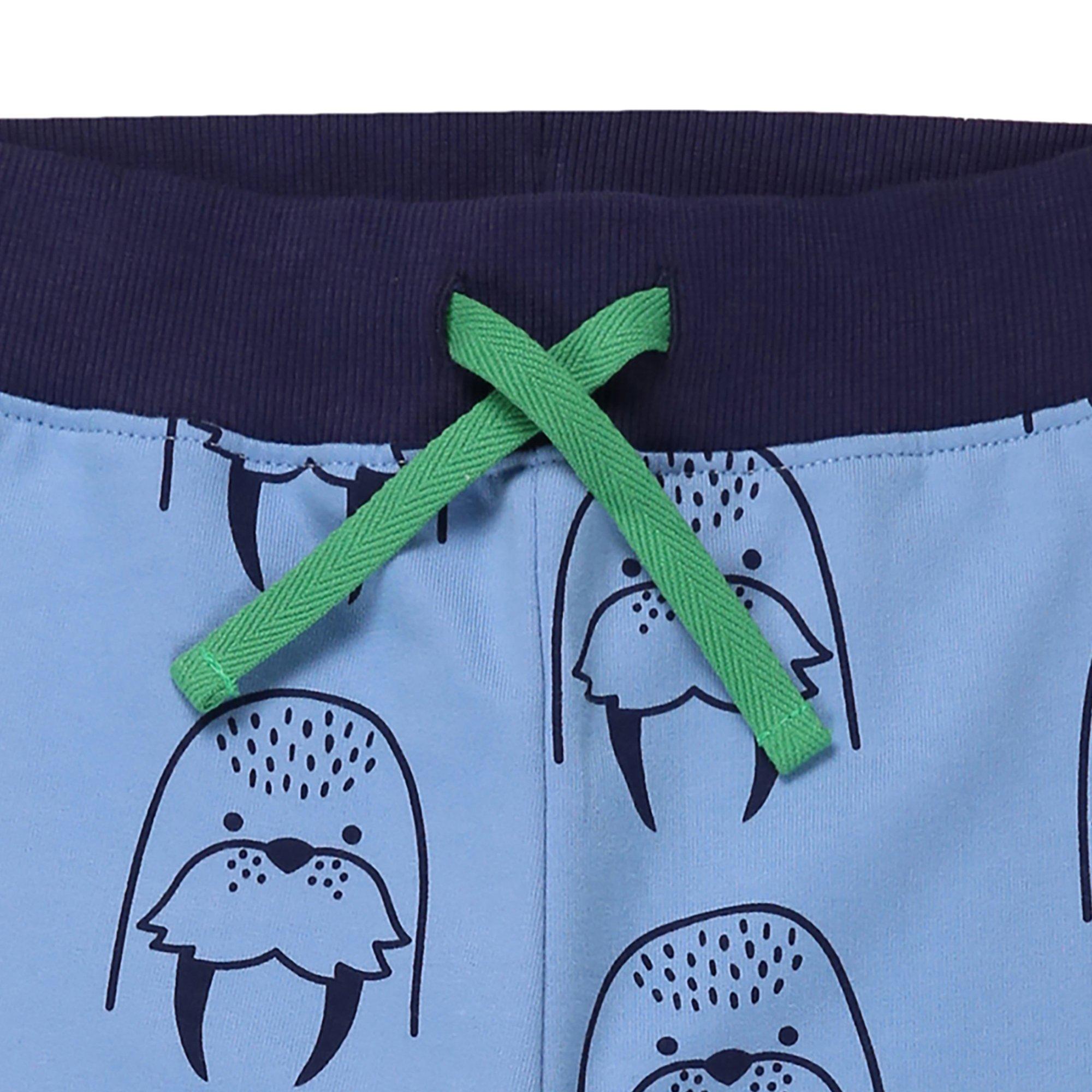 Blu - Lilly and Sid - Walrus Closed Hem Fleece Joggers - 3