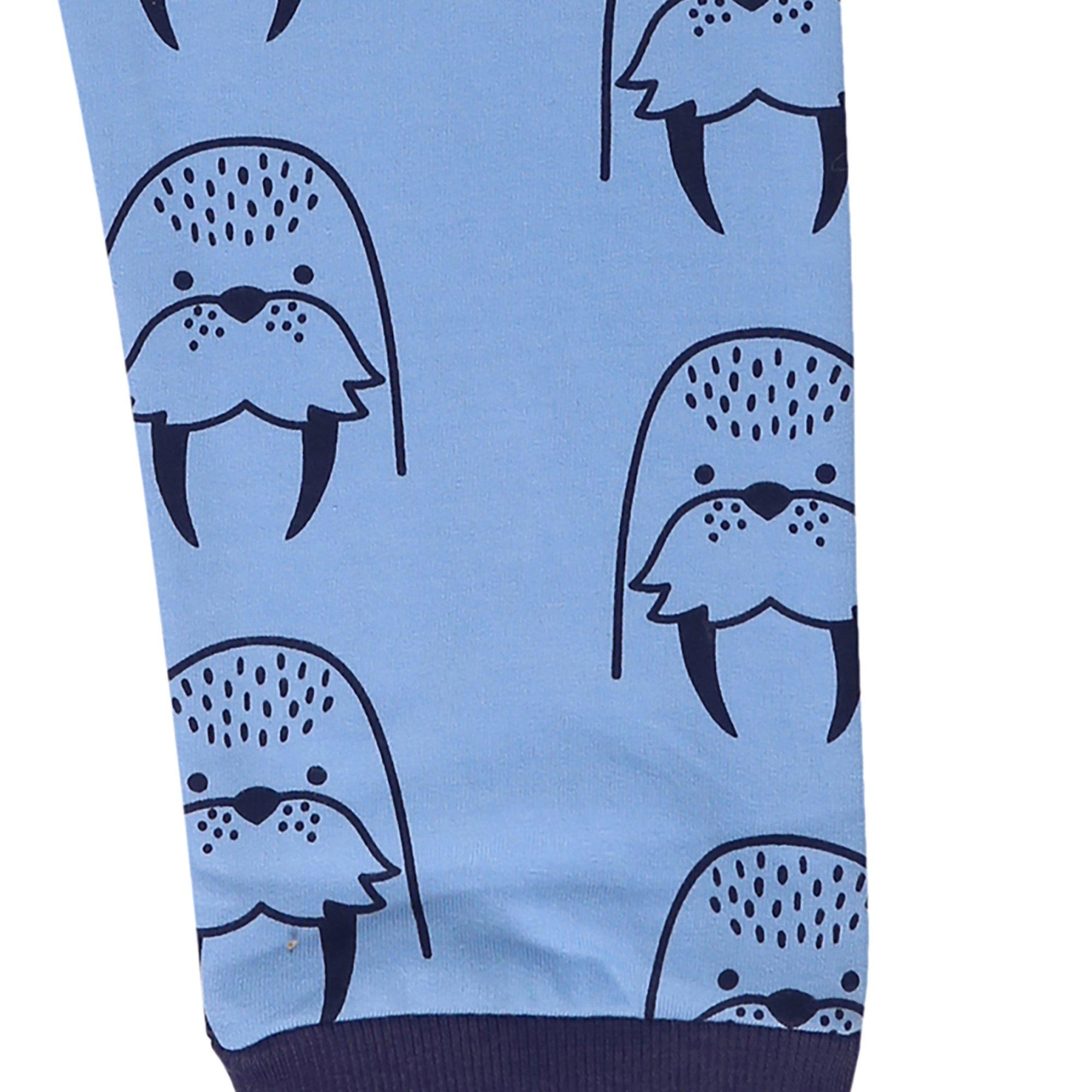 Blu - Lilly and Sid - Walrus Closed Hem Fleece Joggers - 4