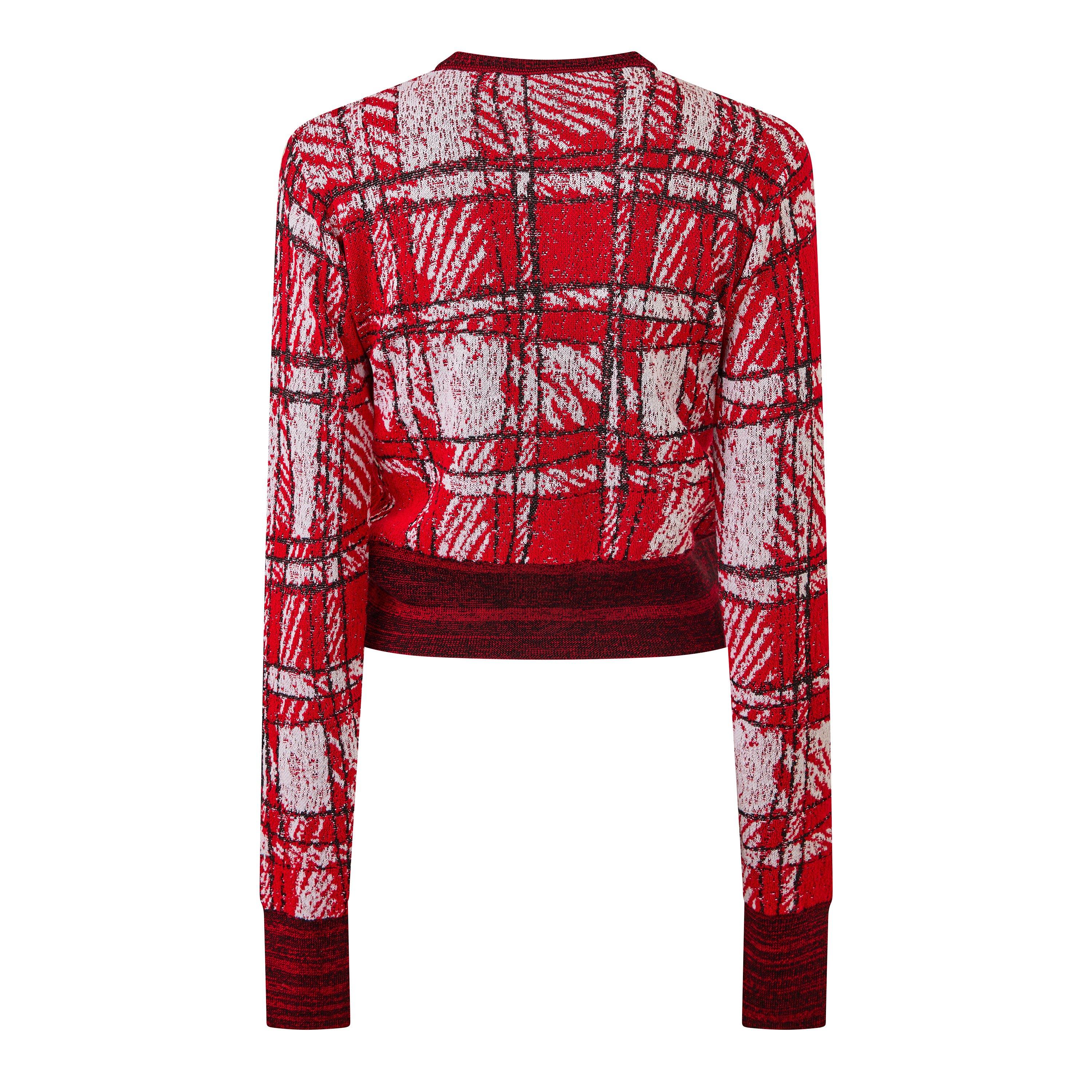 Red - Vivienne Westwood - Viv Scribble Cardi Ld63 - 2