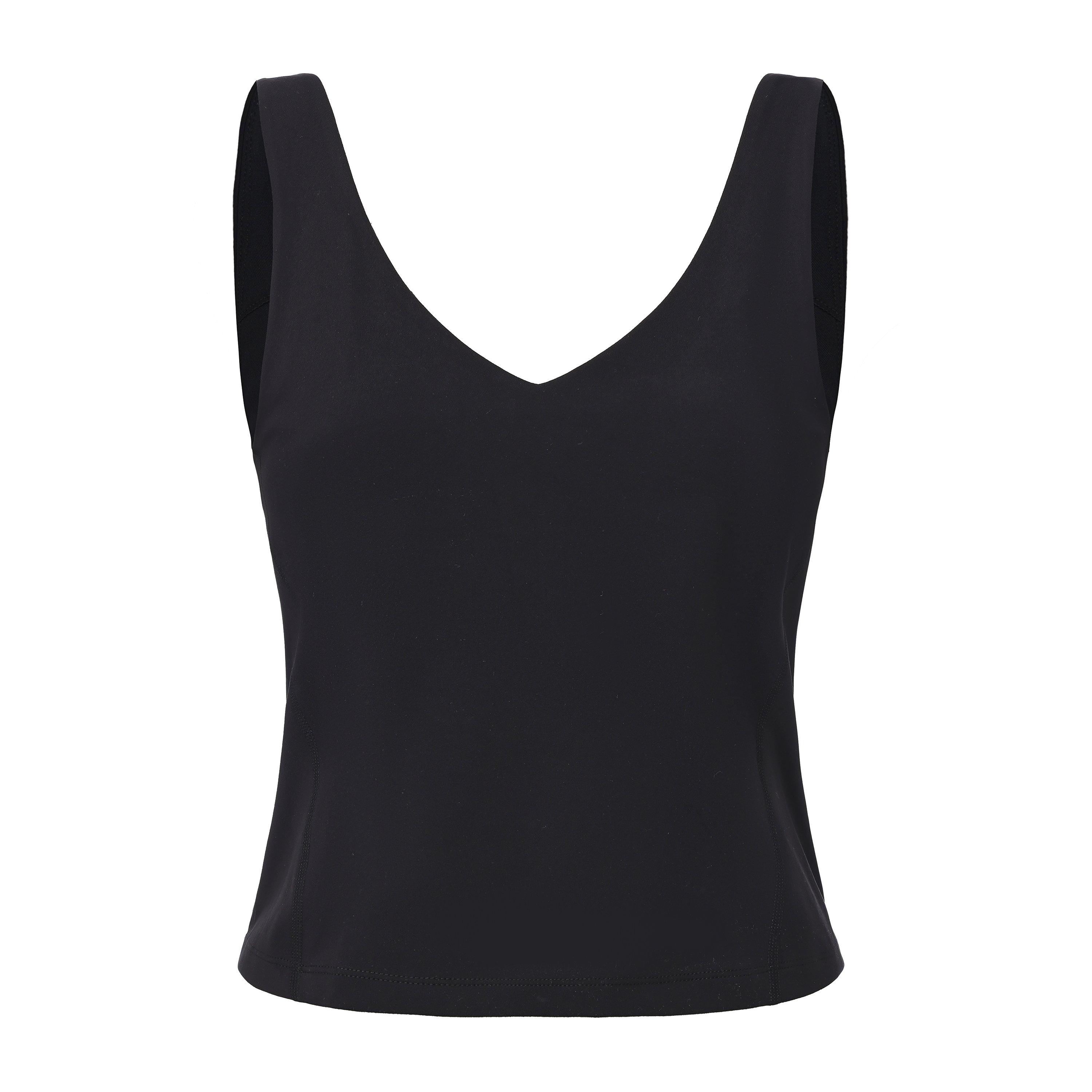 Schwarz - LA Gear - LA Gear V-Neck Active Tank Top Womens - 1