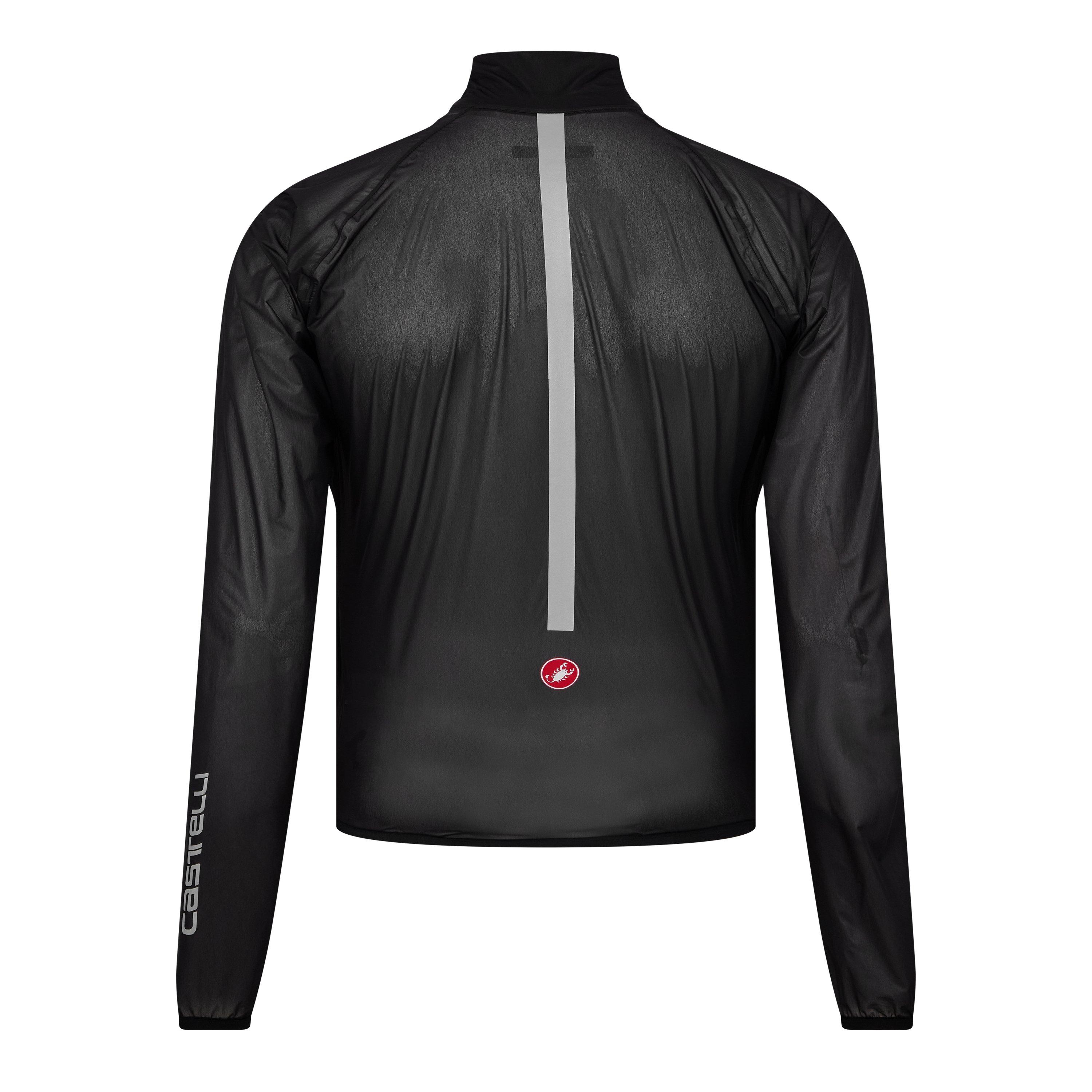 Svijetlo crna - Castelli - Squall Shell Jacket Mens - 4