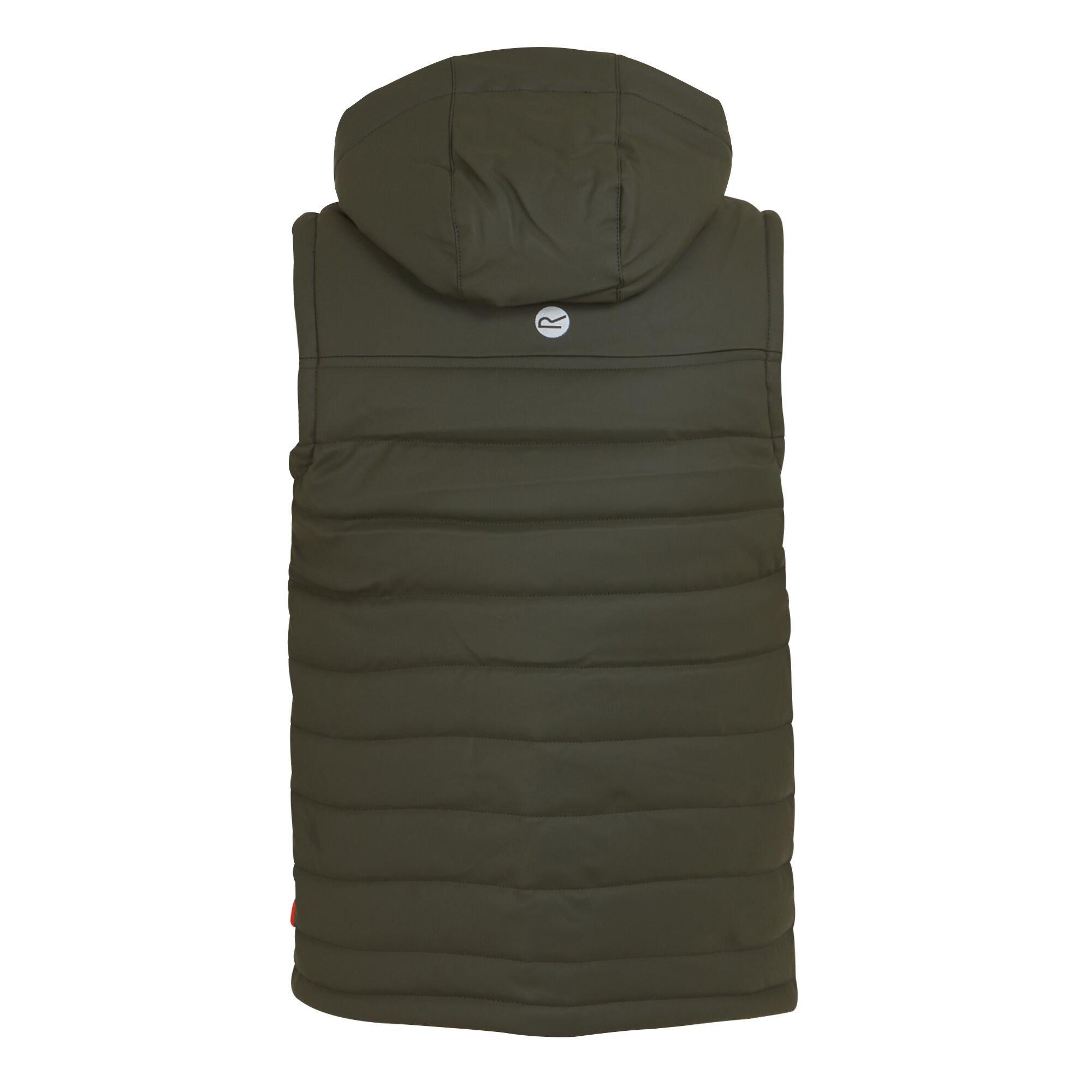 Dark Khaki - Regatta - Men's Calculate Insulated Water Resistant Windproof Gilet - 12