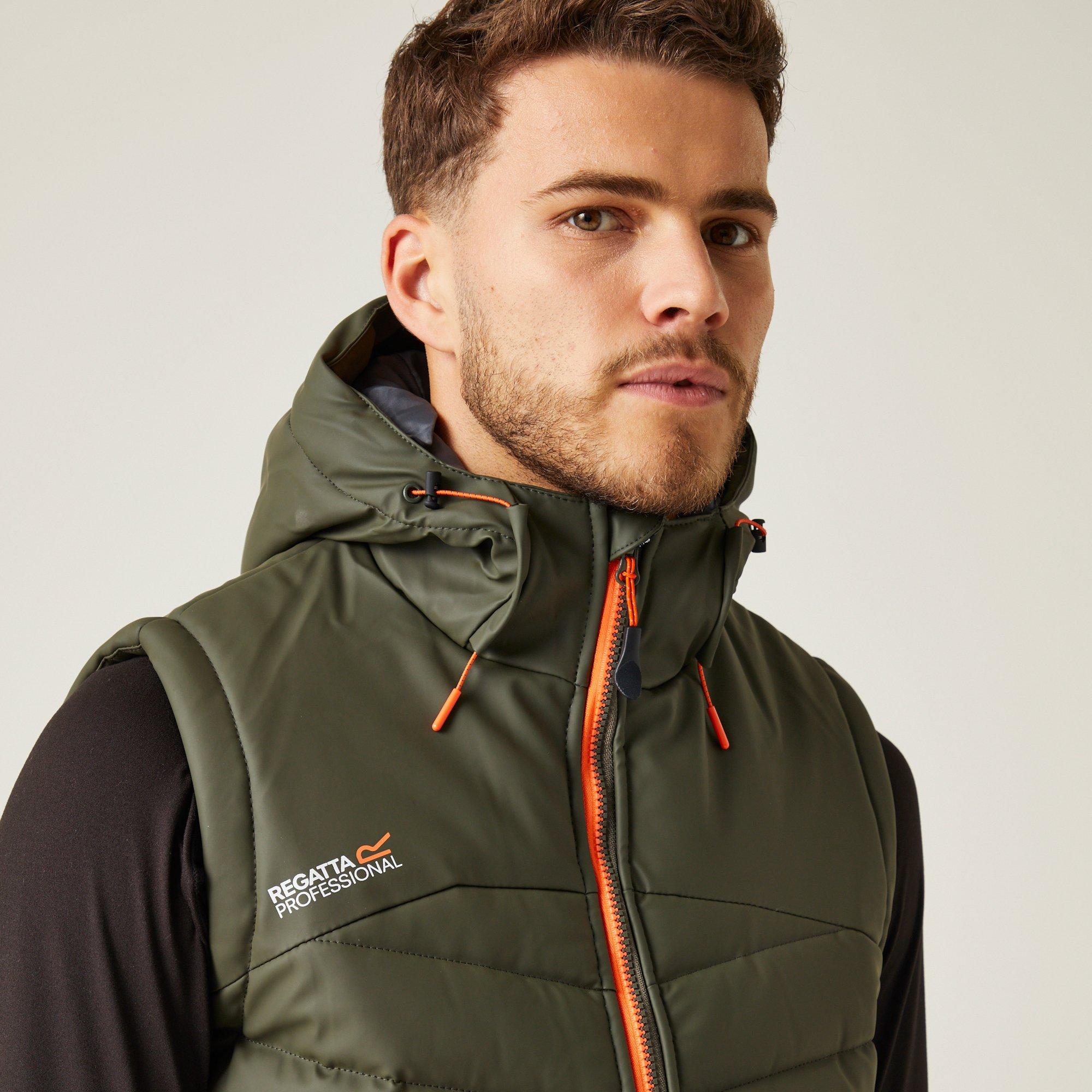 Dark Khaki - Regatta - Men's Calculate Insulated Water Resistant Windproof Gilet - 6