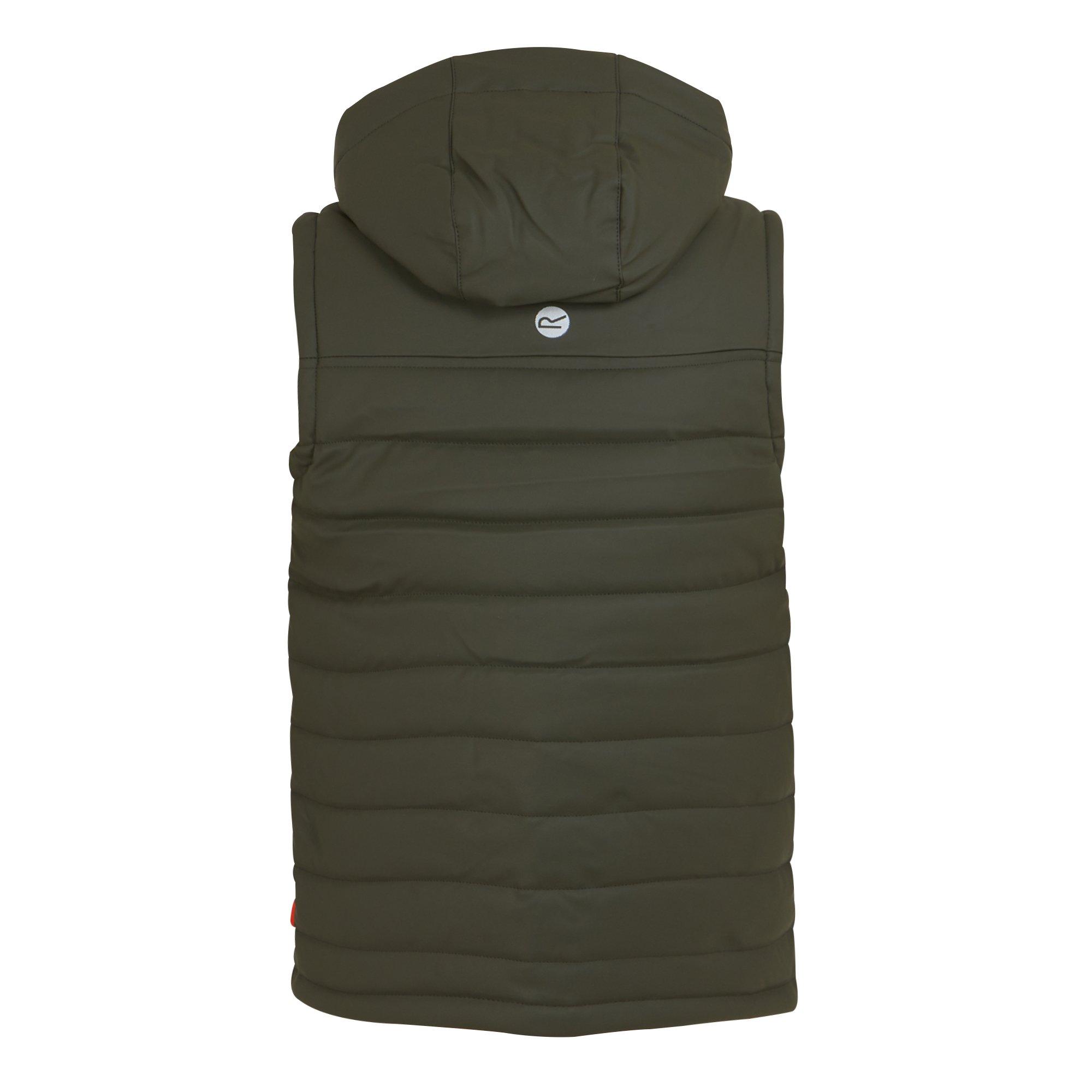 Dark Khaki - Regatta - Men's Calculate Insulated Water Resistant Windproof Gilet - 10