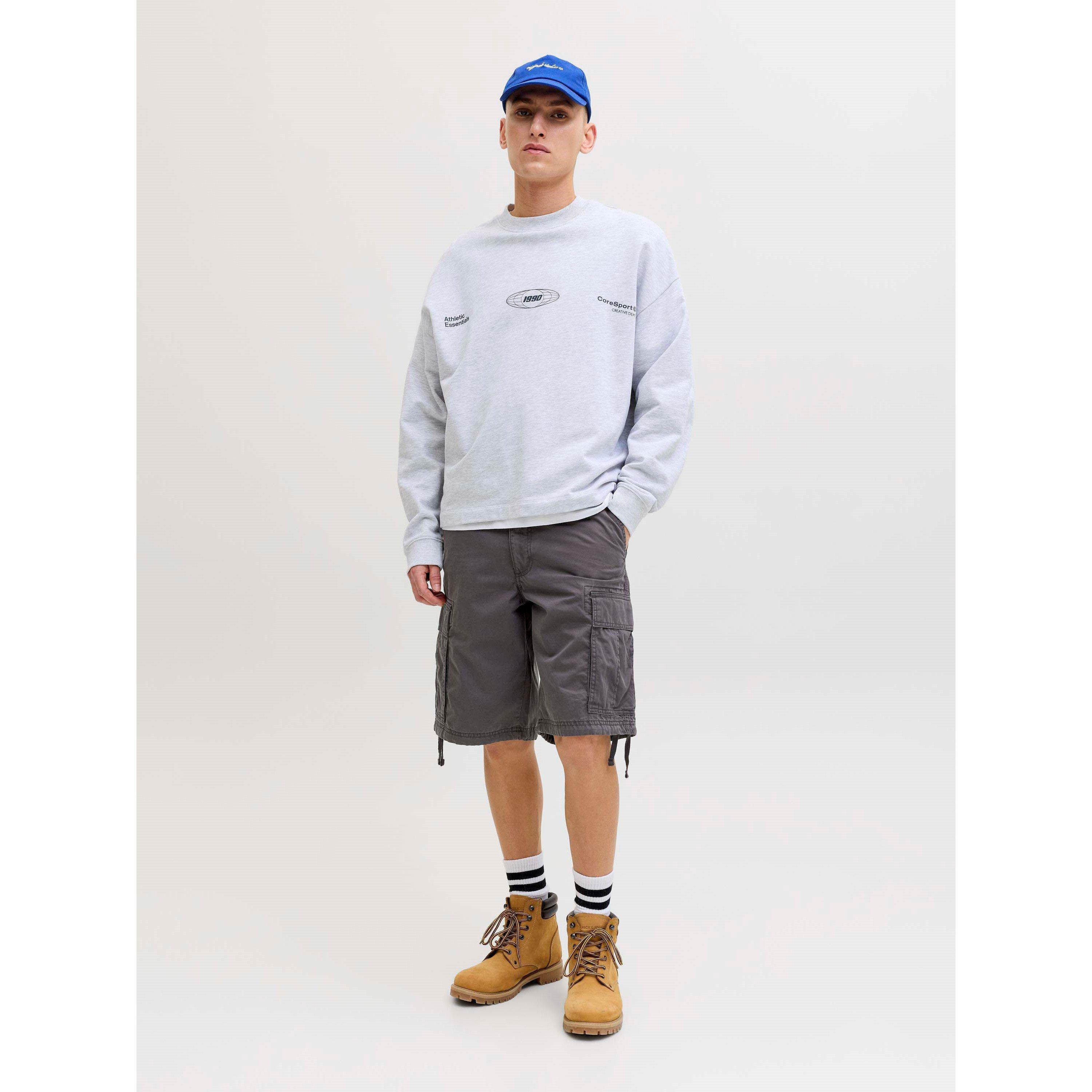 Asfalto - Jack and Jones - Men's Cole Frank Cargo Shorts - 3