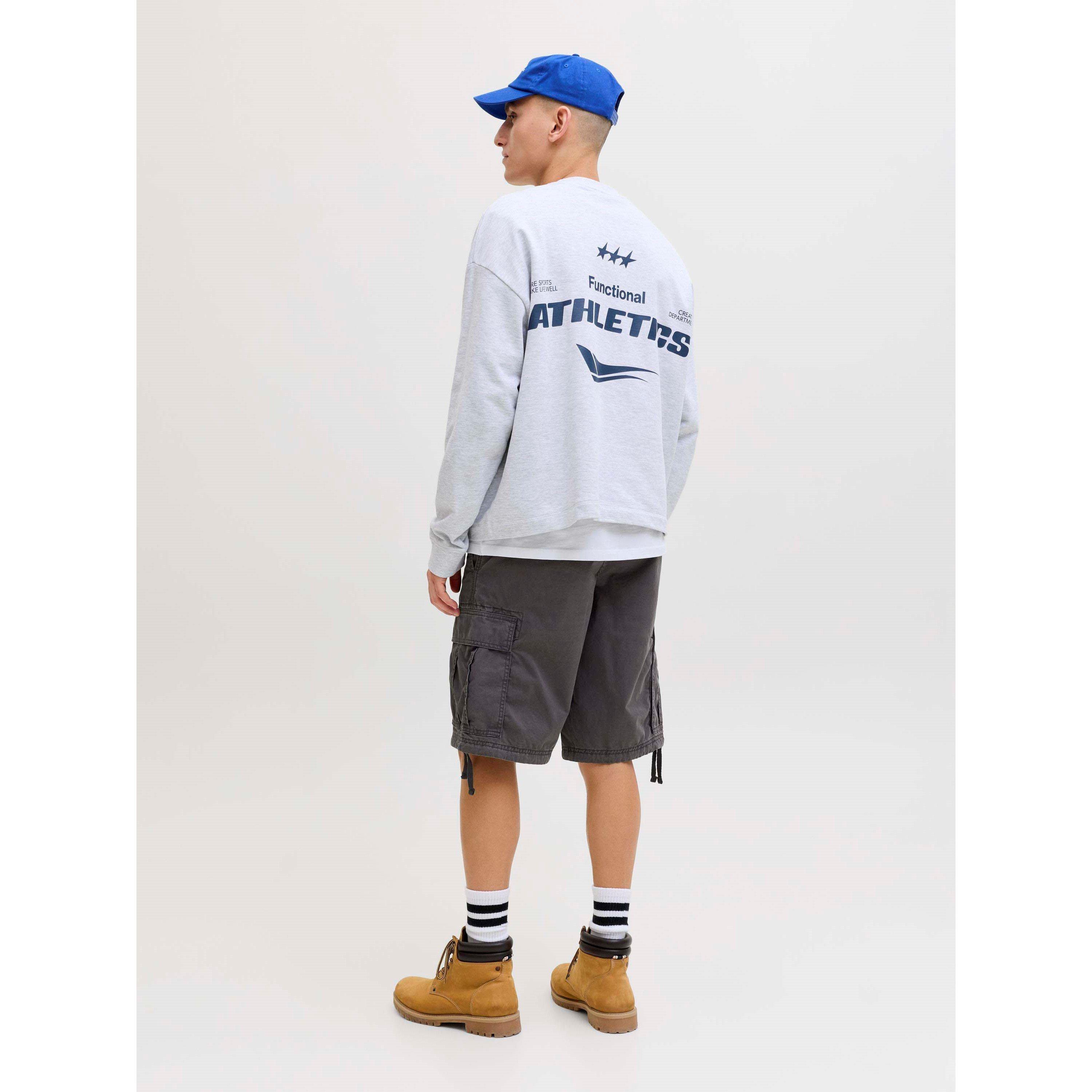 Asfalto - Jack and Jones - Men's Cole Frank Cargo Shorts - 4