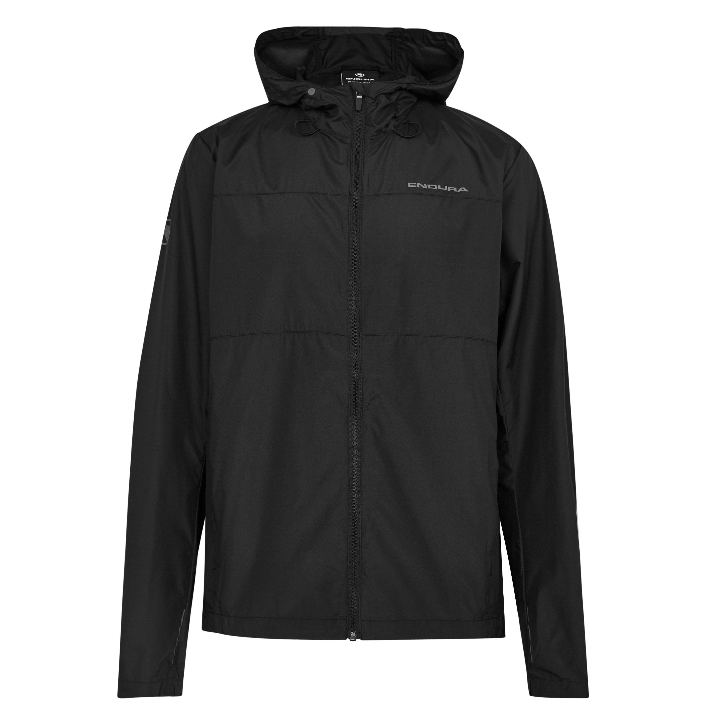 Endura Men's Hummvee Waterproof Windproof Long Sleeve Performance Cycling Jacket - Black - XL