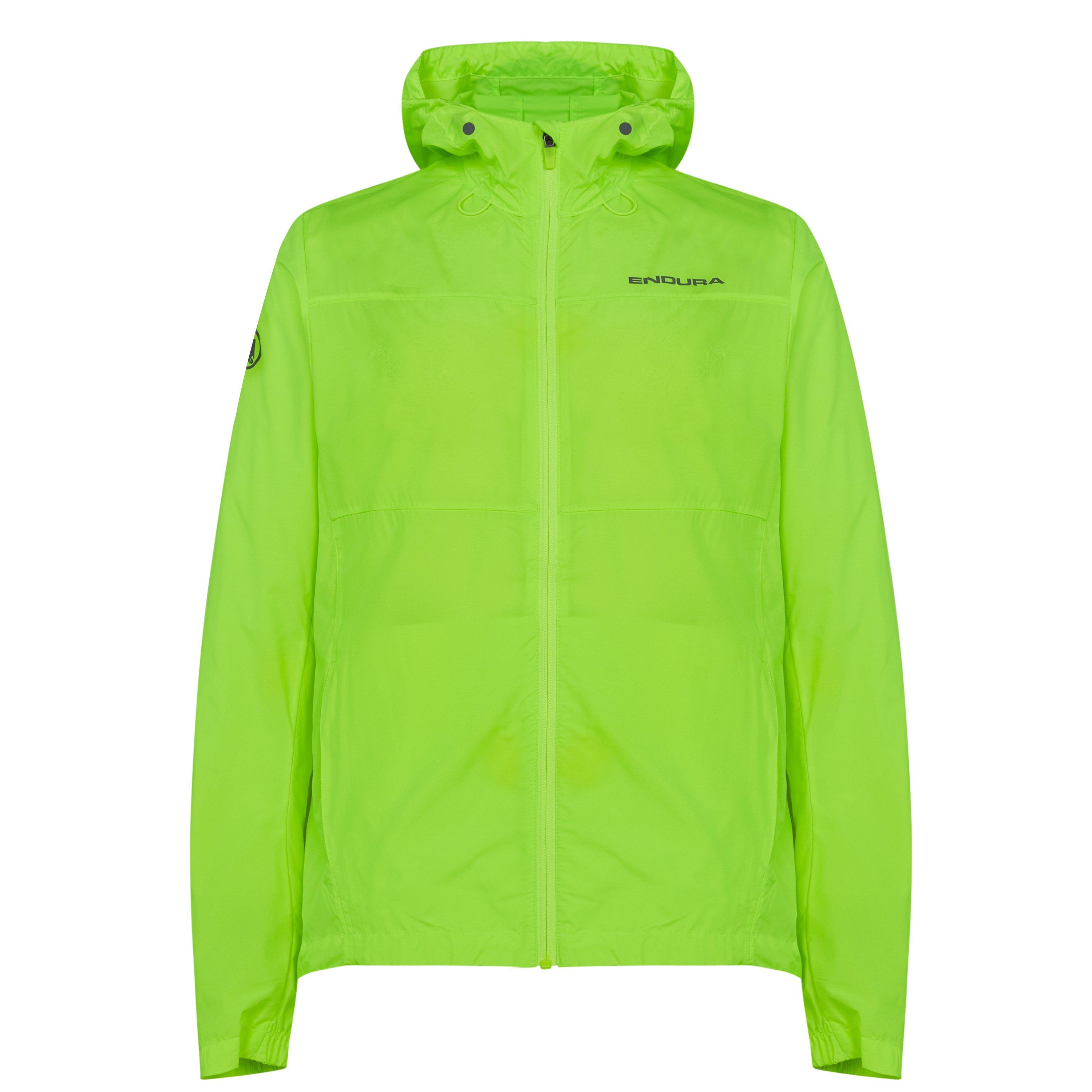 Endura Men's Hummvee Waterproof Windproof Long Sleeve Performance Cycling Jacket - Hi Viz Yellow - XL