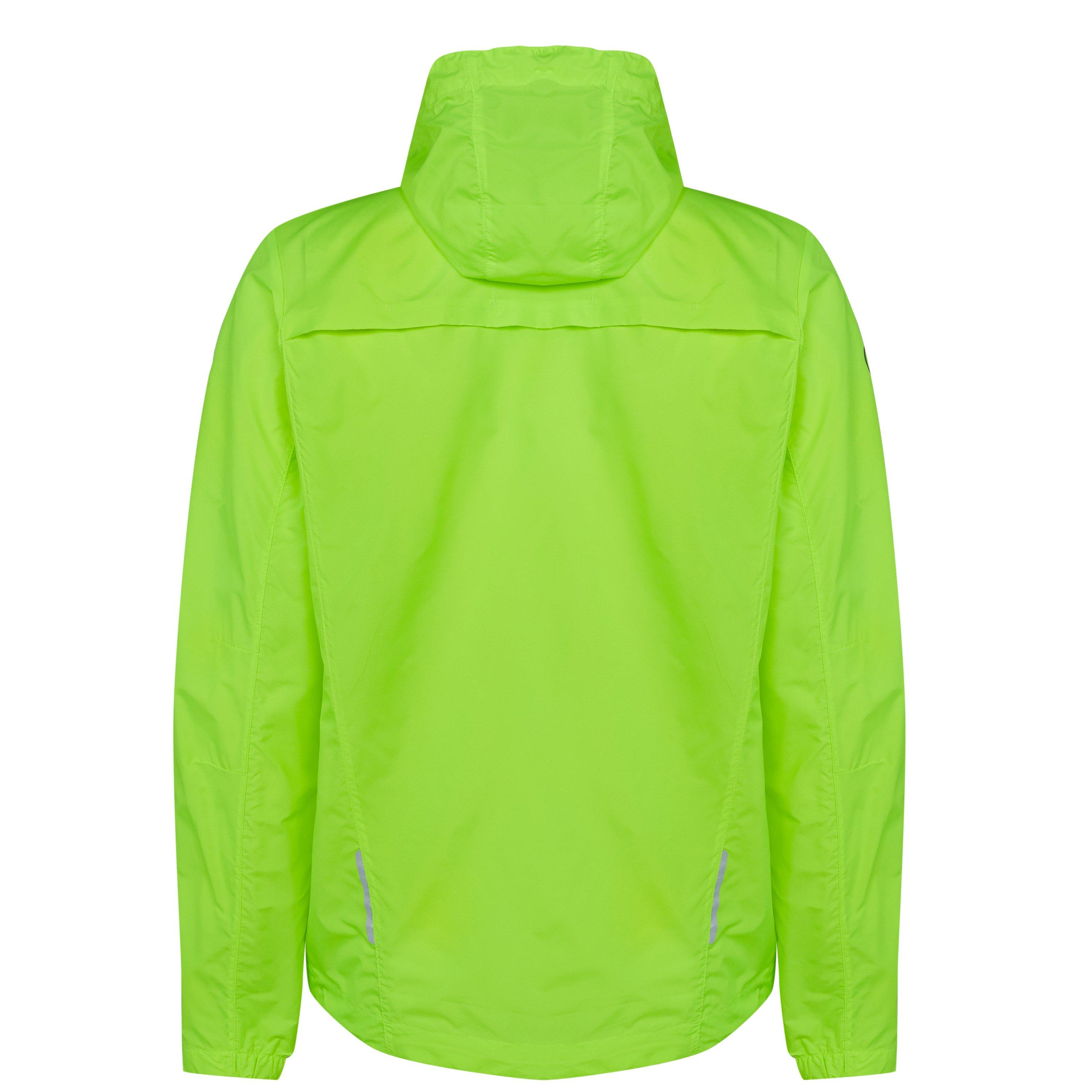 Hi Viz Yellow - Endura - Men's Hummvee Waterproof Windproof Long Sleeve Performance Cycling Jacket - 2