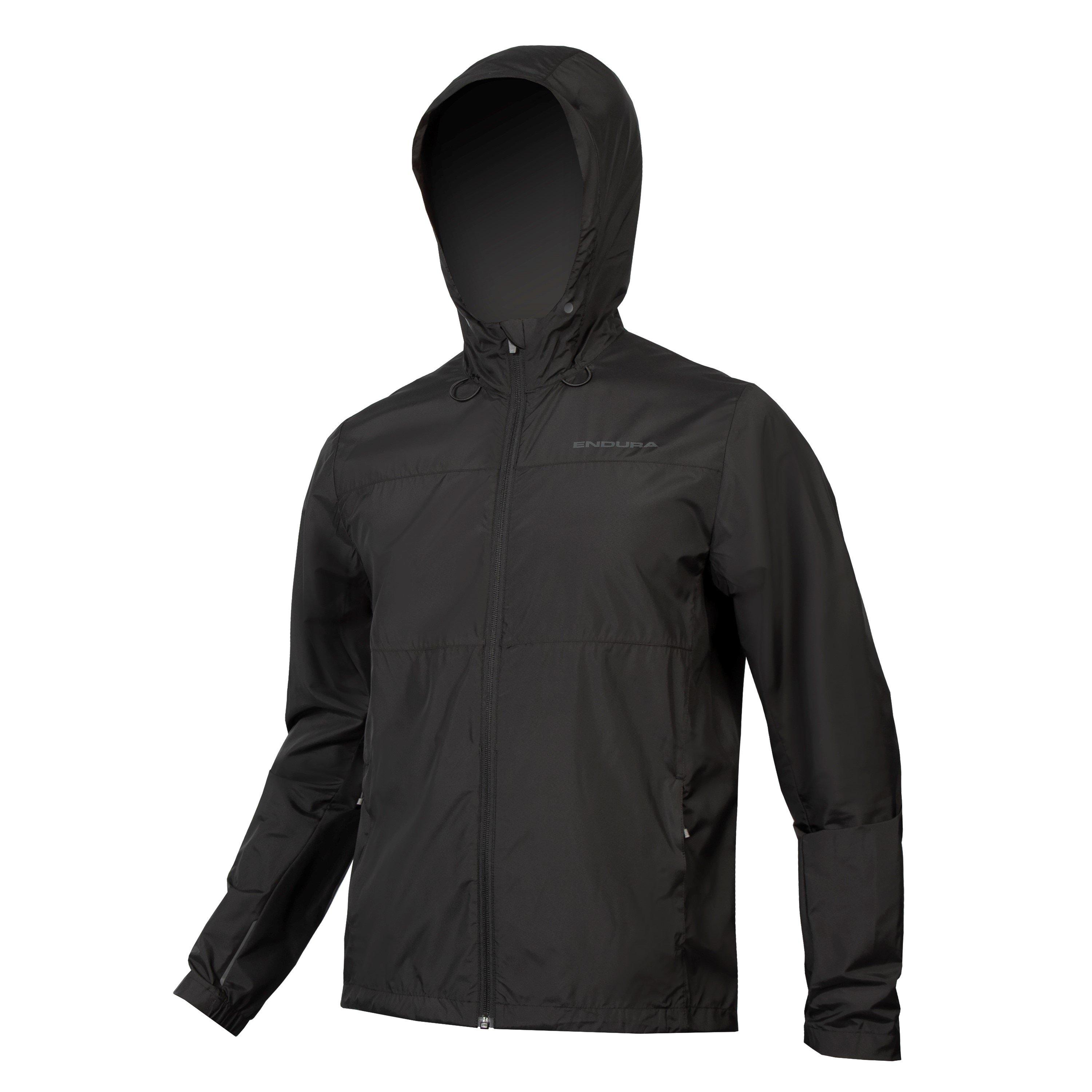 Endura Men's Hummvee Waterproof Windproof Long Sleeve Performance Cycling Jacket - Black - XL