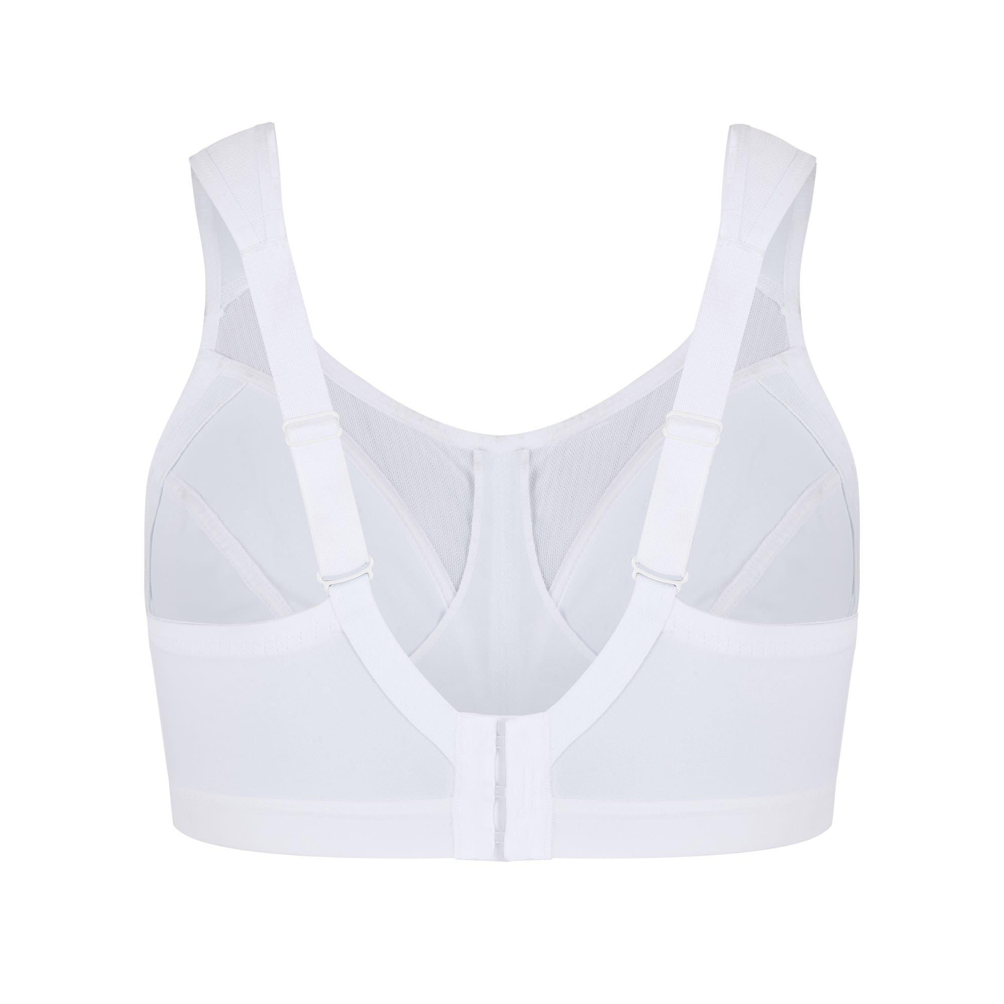 White - Shock Absorber - D+ Max Support Sports Bra - 2