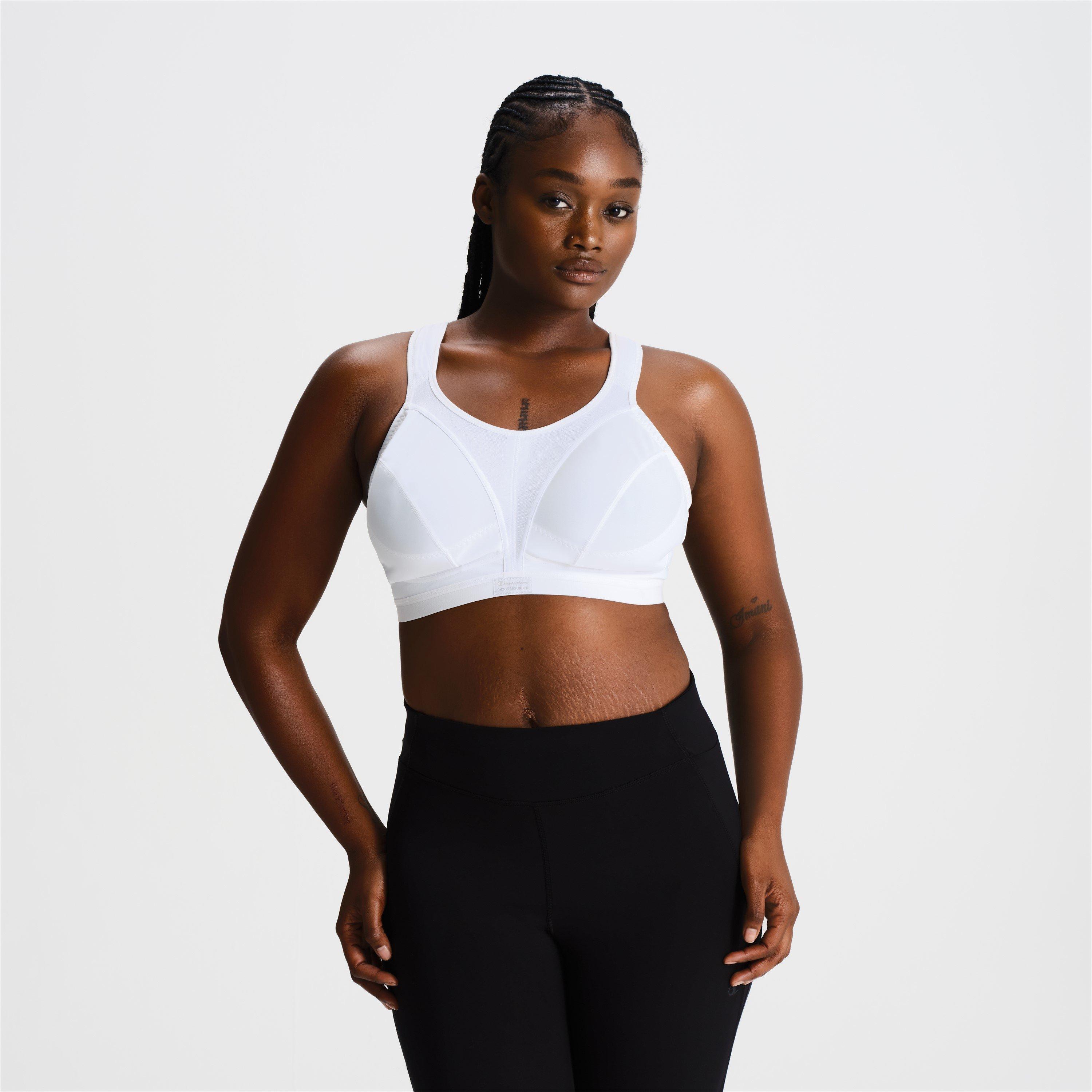 White - Shock Absorber - D+ Max Support Sports Bra - 3