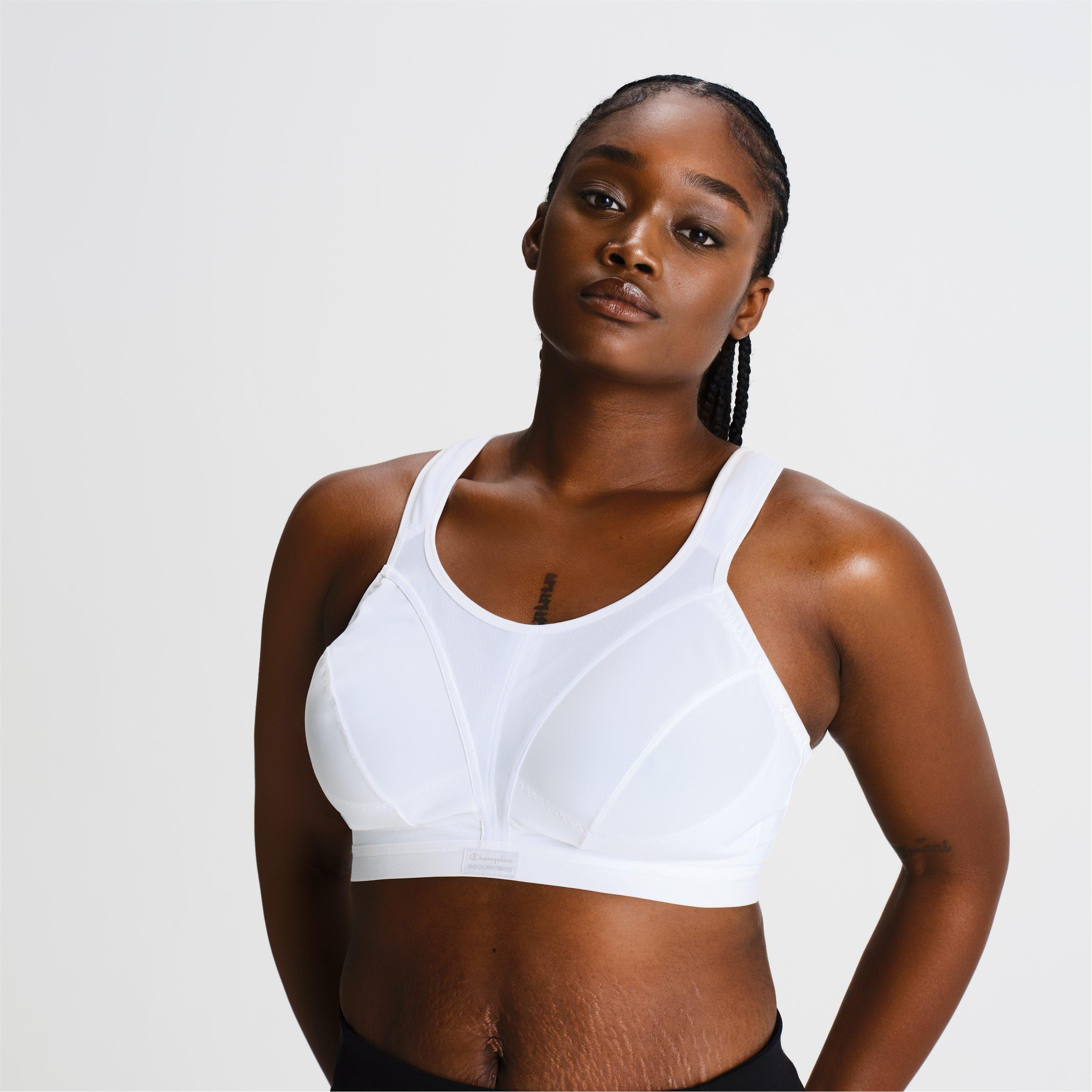 White - Shock Absorber - D+ Max Support Sports Bra - 5