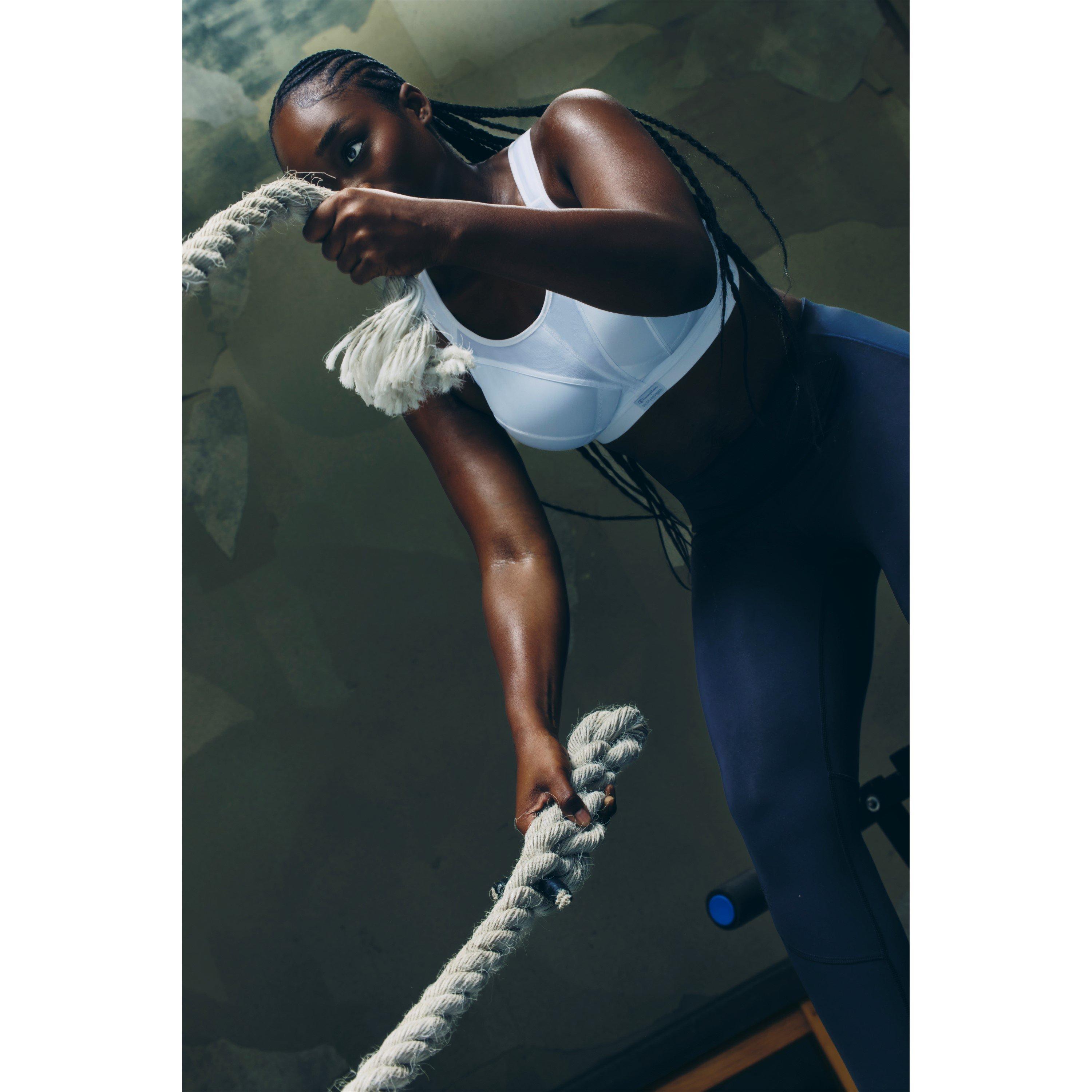 White - Shock Absorber - D+ Max Support Sports Bra - 7