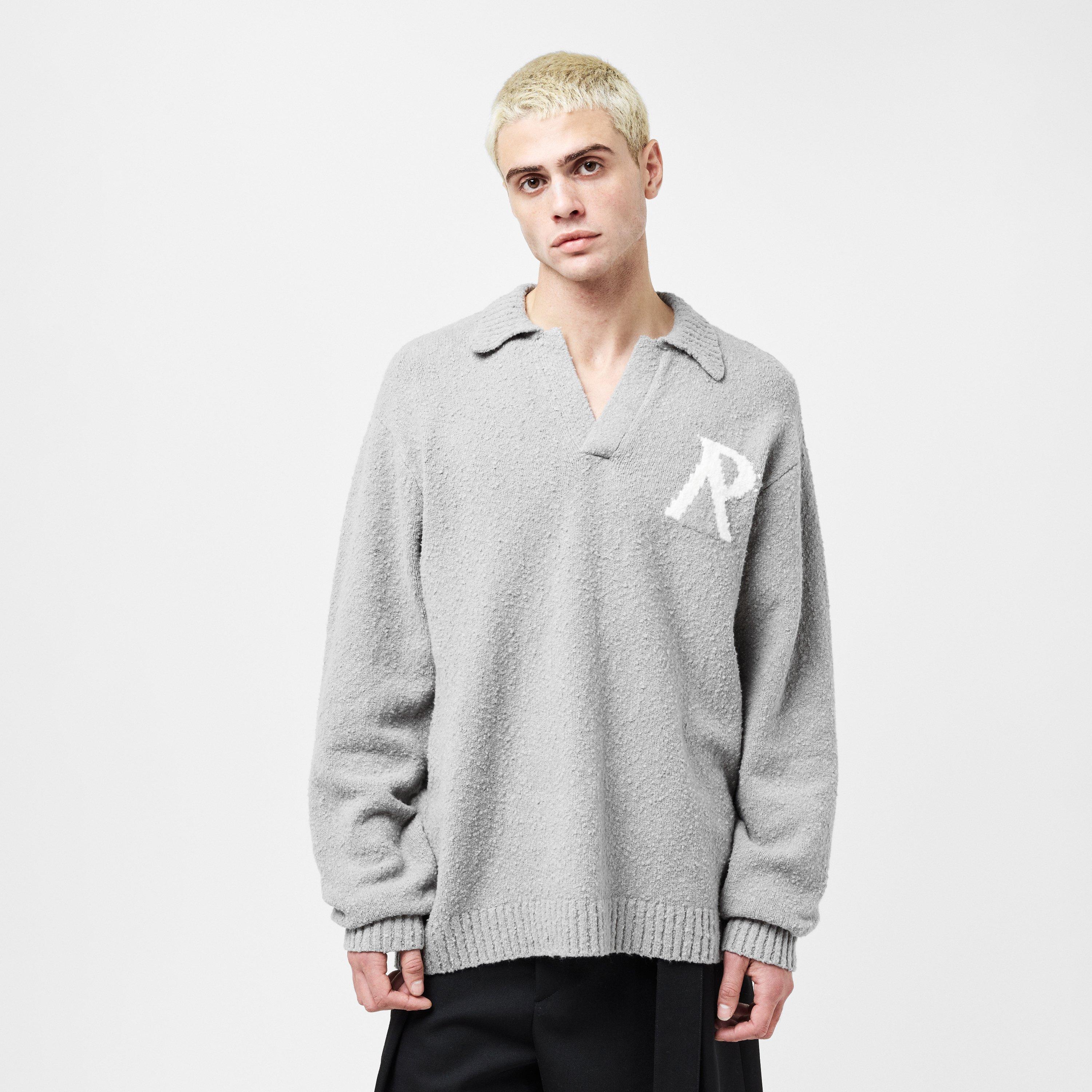 Grey - Represent - Rep R Boucle Polo Sn61 - 3