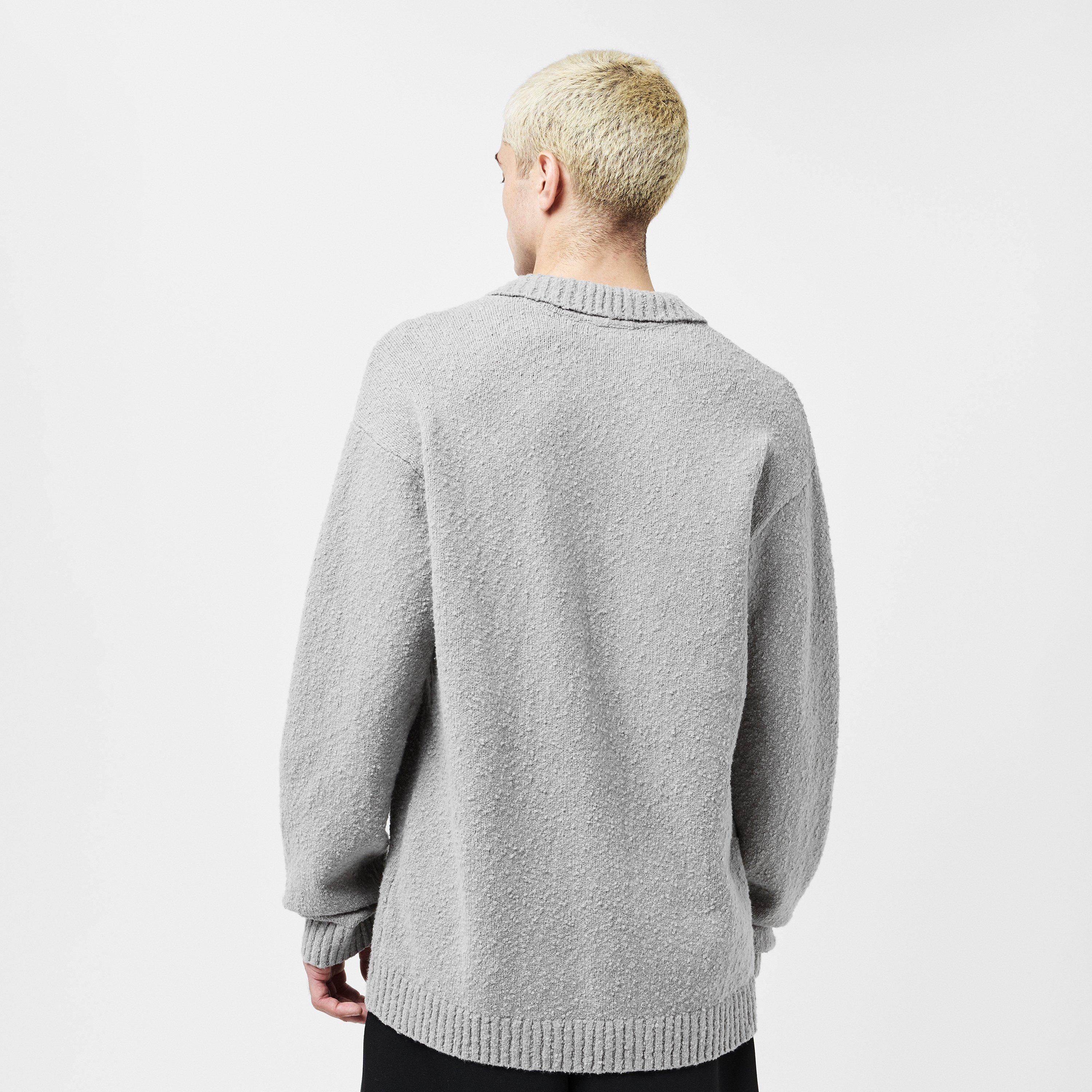 Grey - Represent - Rep R Boucle Polo Sn61 - 4