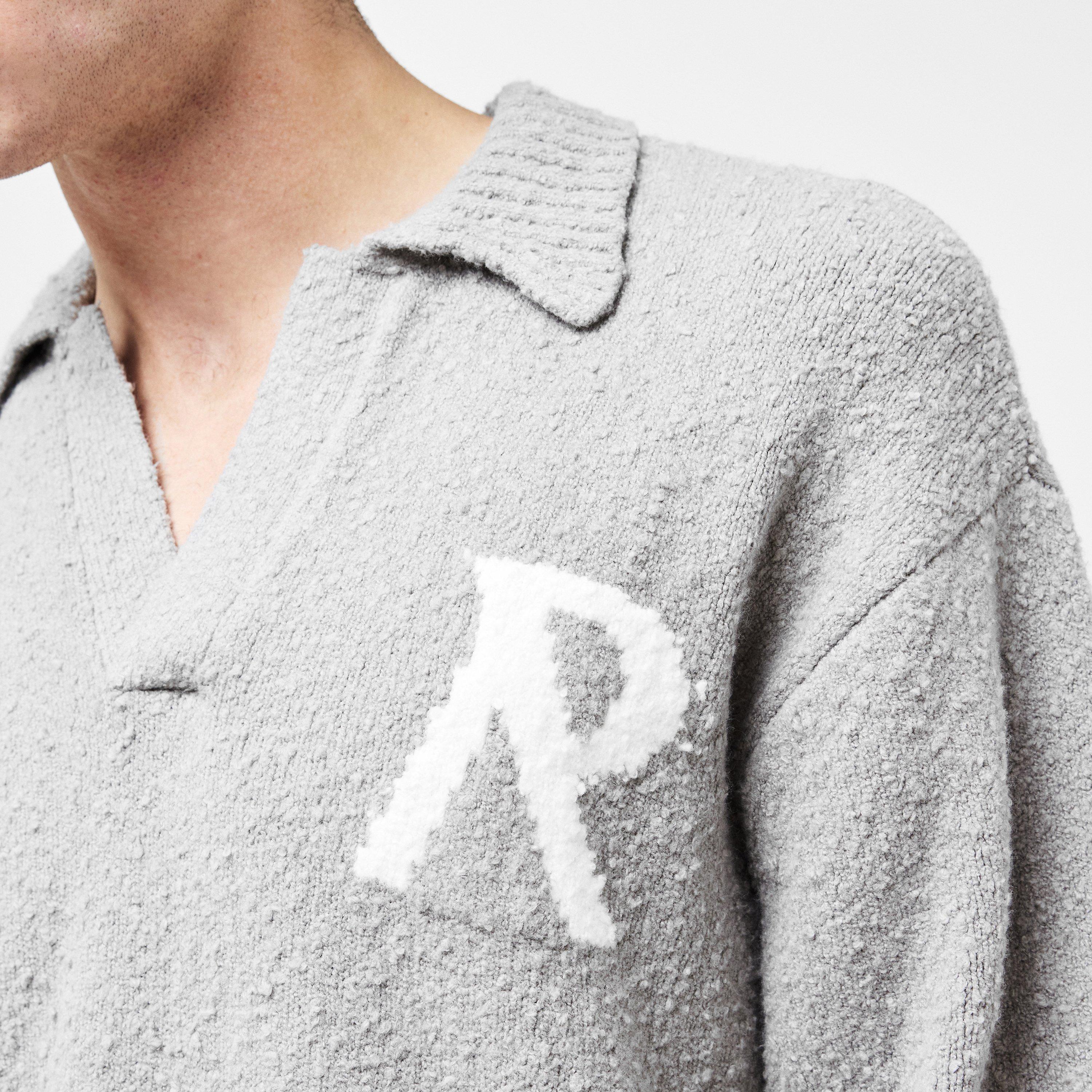 Grey - Represent - Rep R Boucle Polo Sn61 - 5