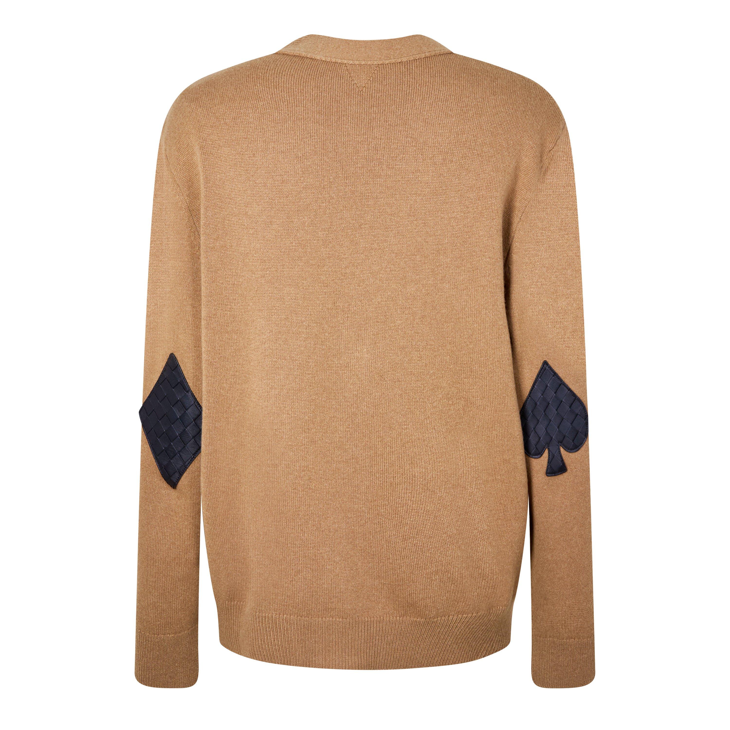 Caramel - Bottega Veneta - Patch Cardigan - 2