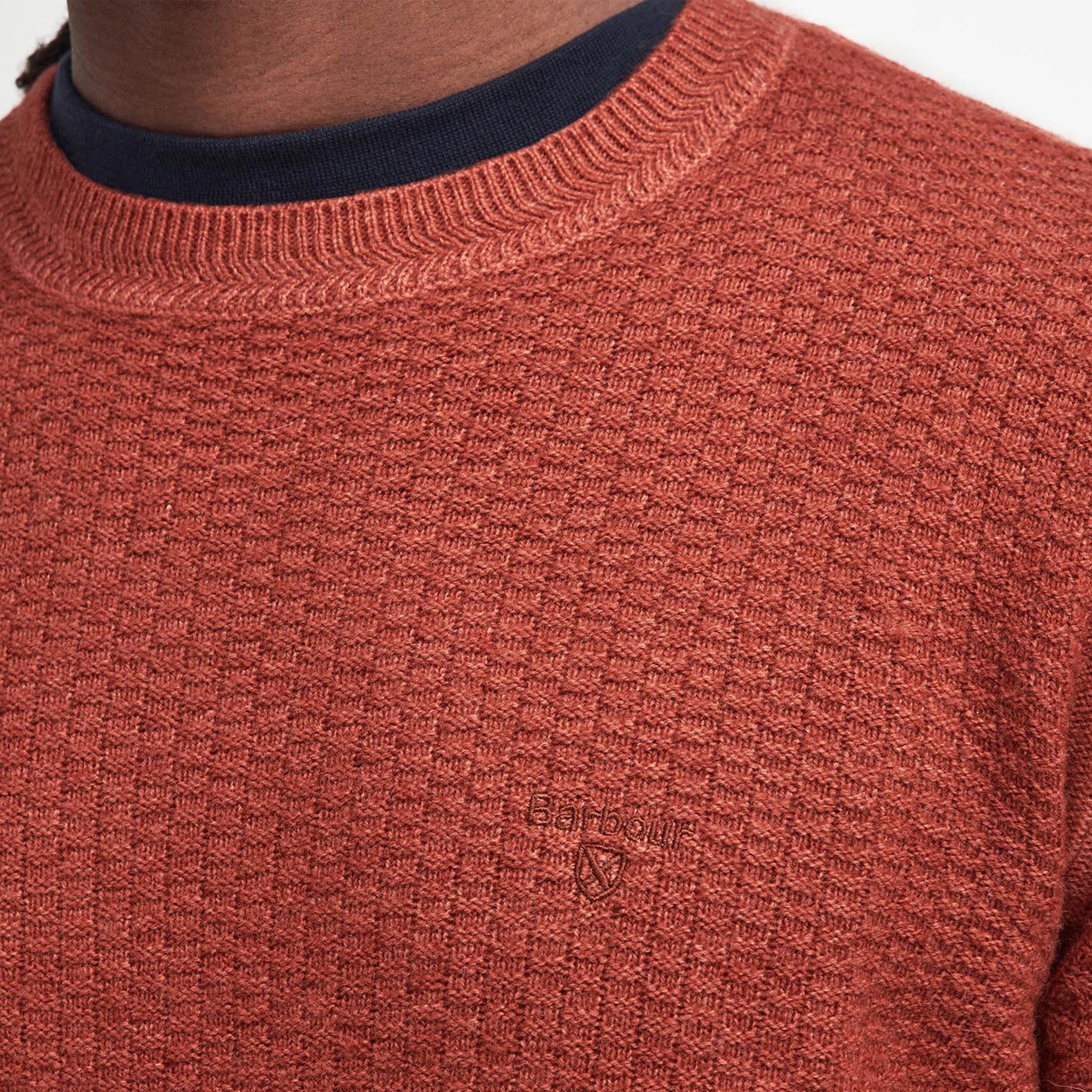 Drk Ginger OR94 - Barbour - Aston Crew Neck Jumper - 5