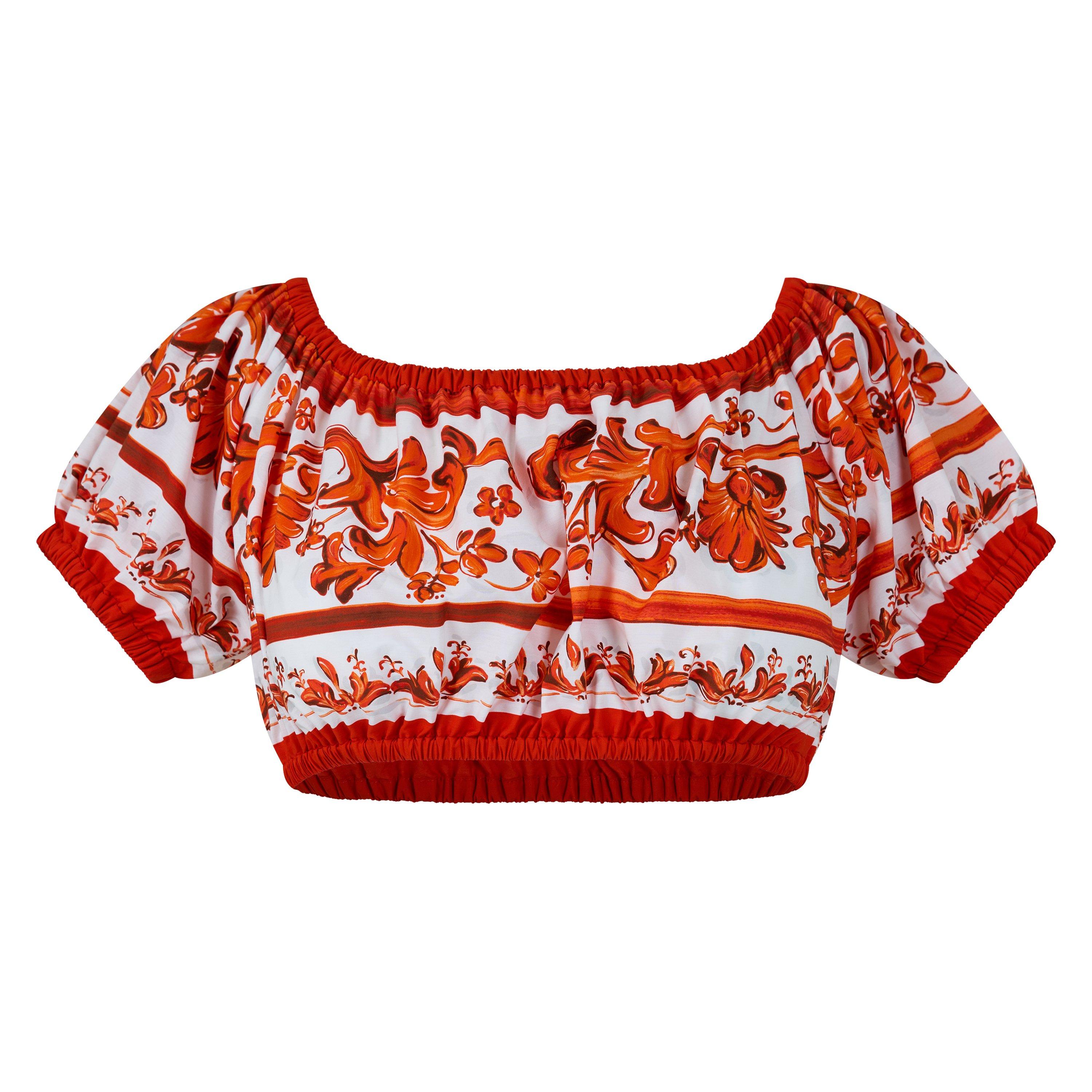 Dolce and Gabbana DG Off the Shd Top Ld63 | Cruise Fashion