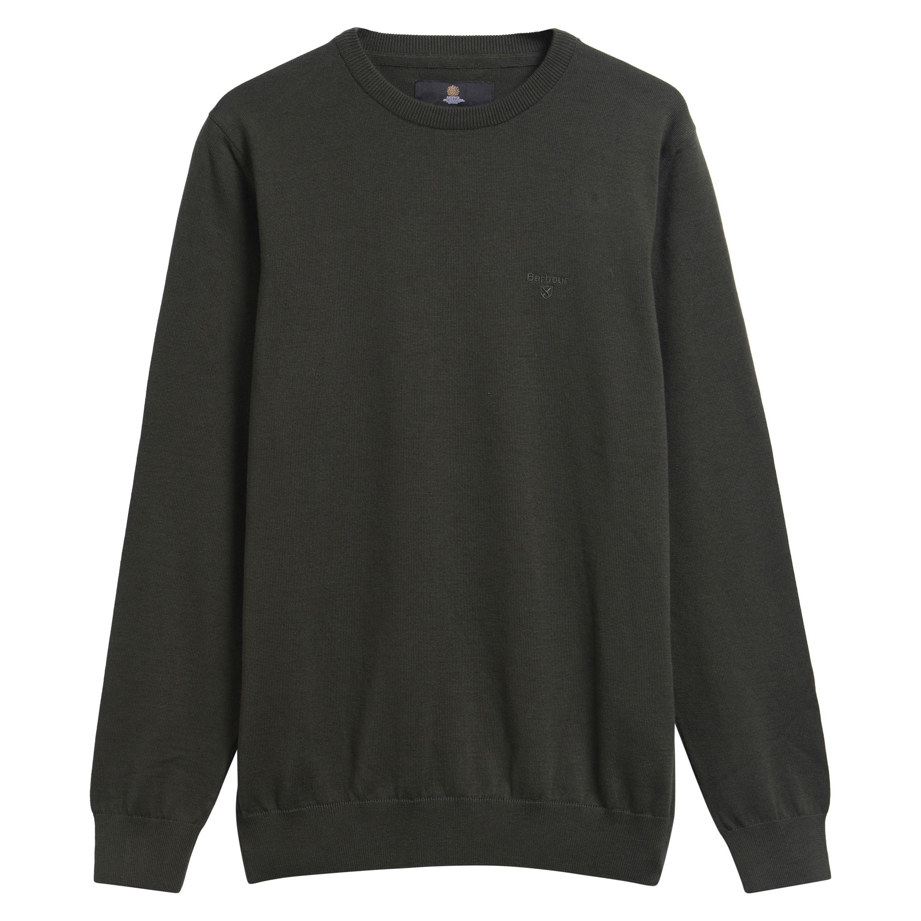 Barbour Mens Crew Neck Sweater