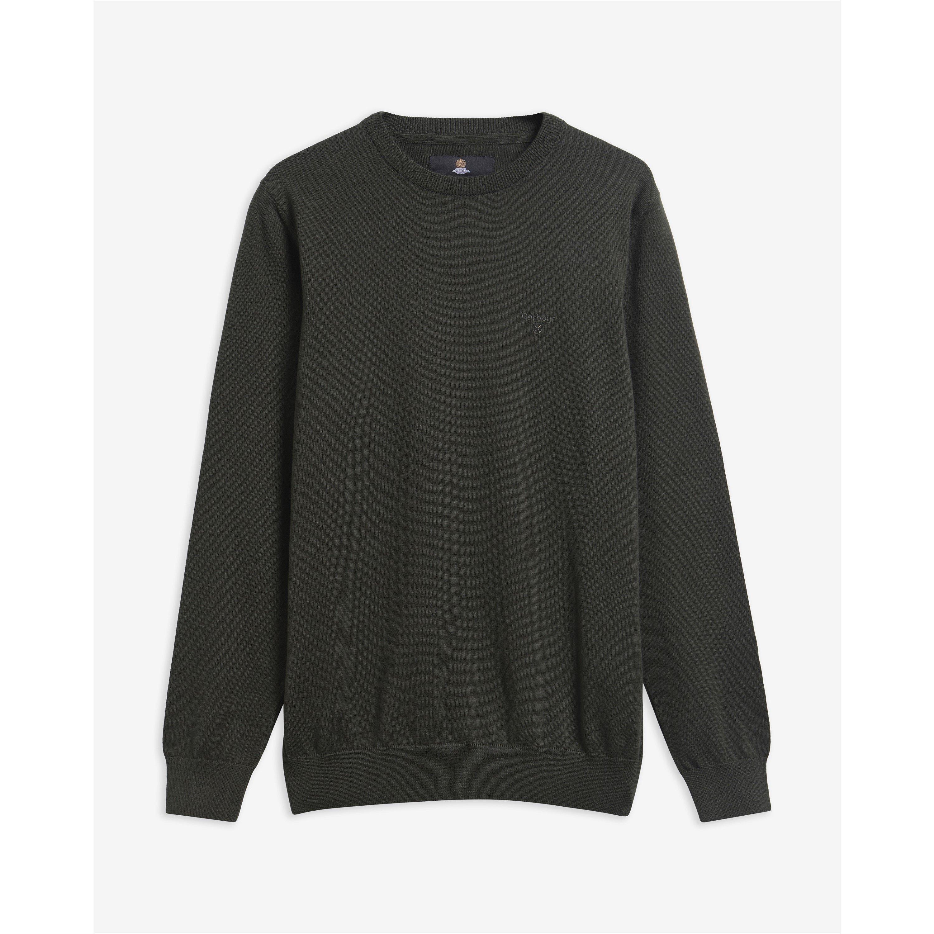 Sage GN13 - Barbour - Mens Crew Neck Sweater - 2
